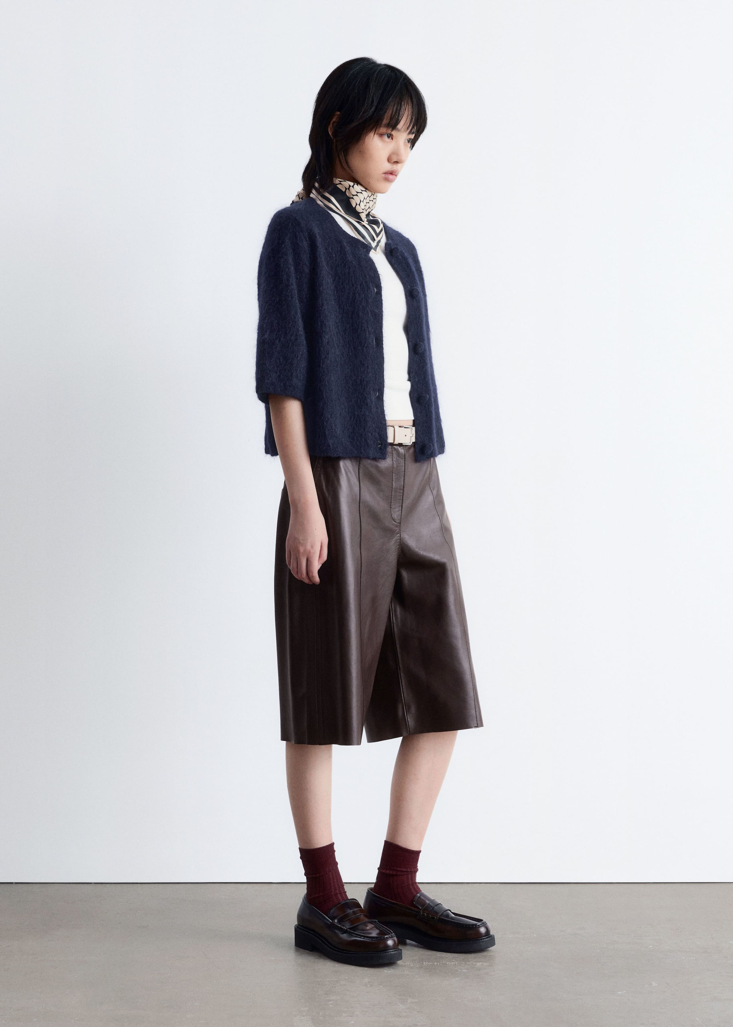 Image of Knitted Mohair-Blend Cardigan