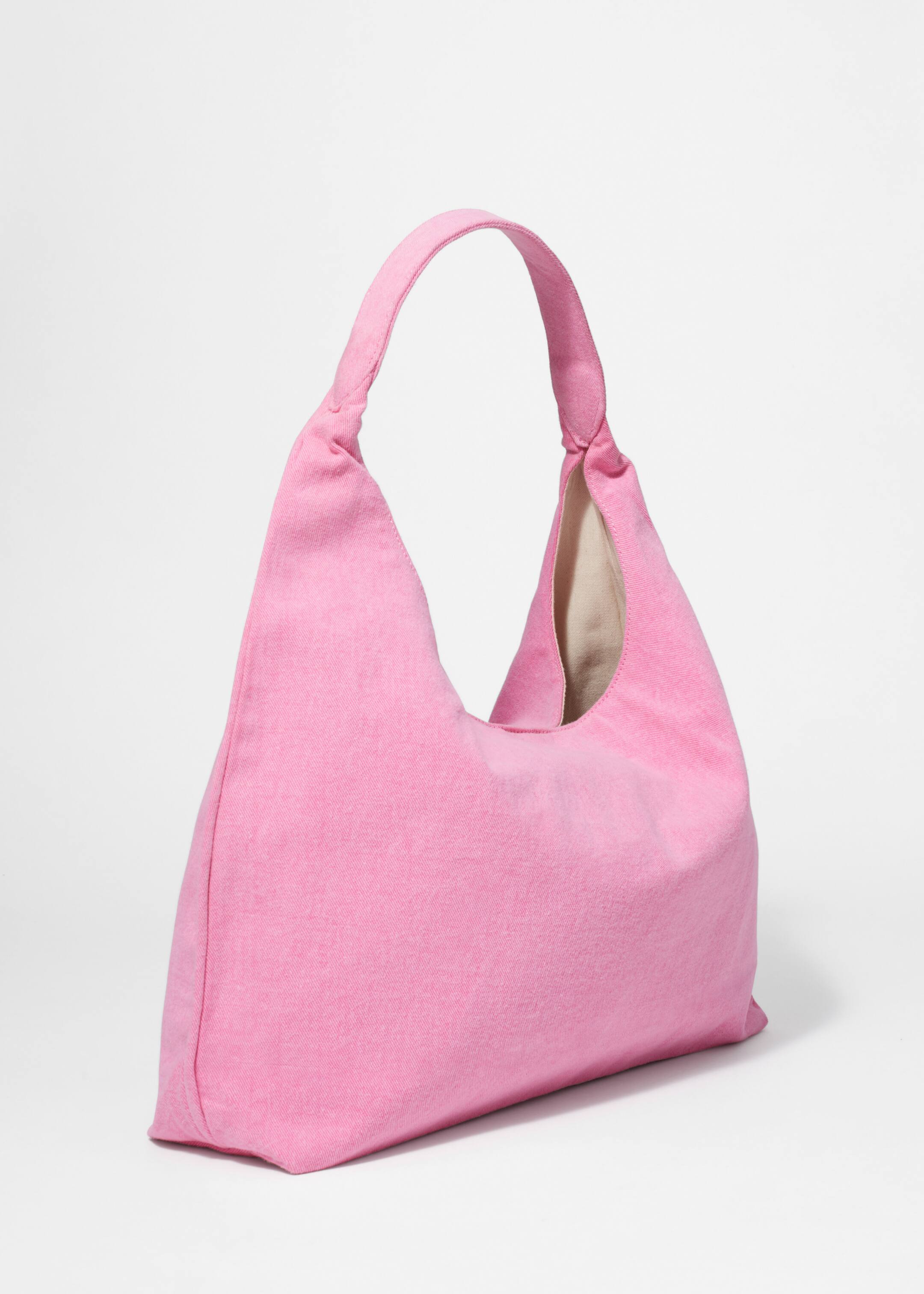 Grösseres Bild ansehen: Tragetasche im Washed-Denim-Look - Rosa - DAMEN | H&M CH 3