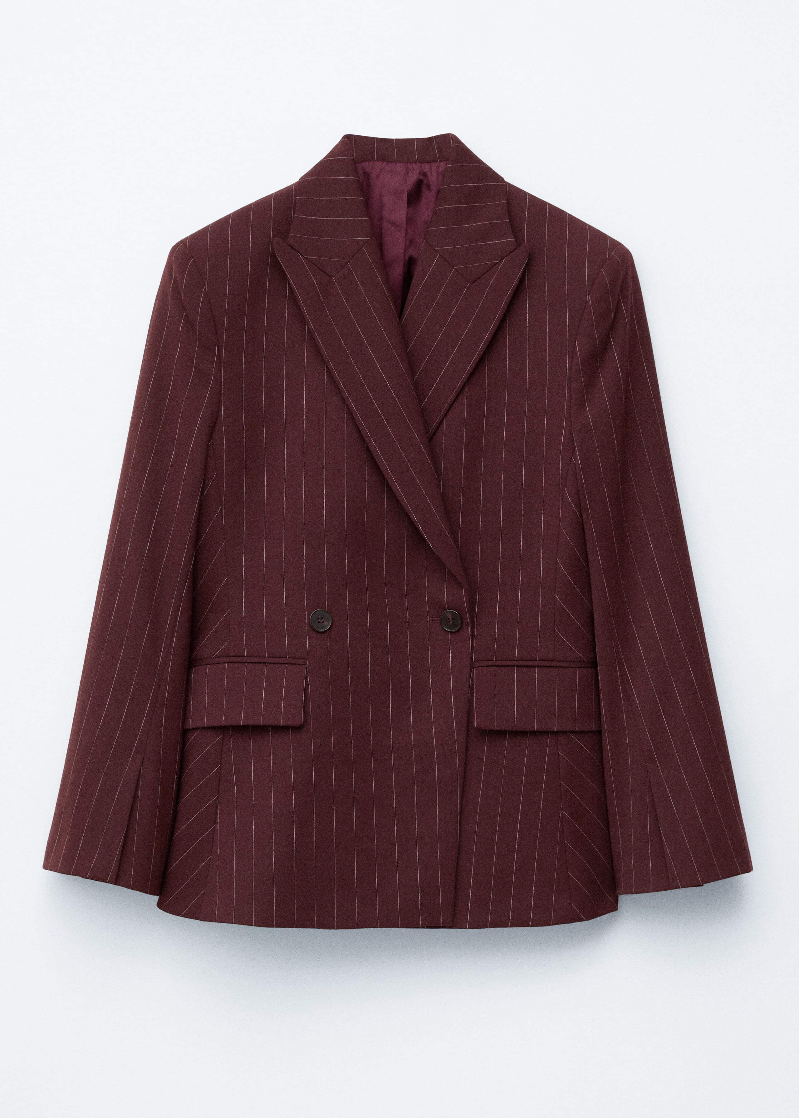 Image of Doppelreihiger Blazer aus Wolle