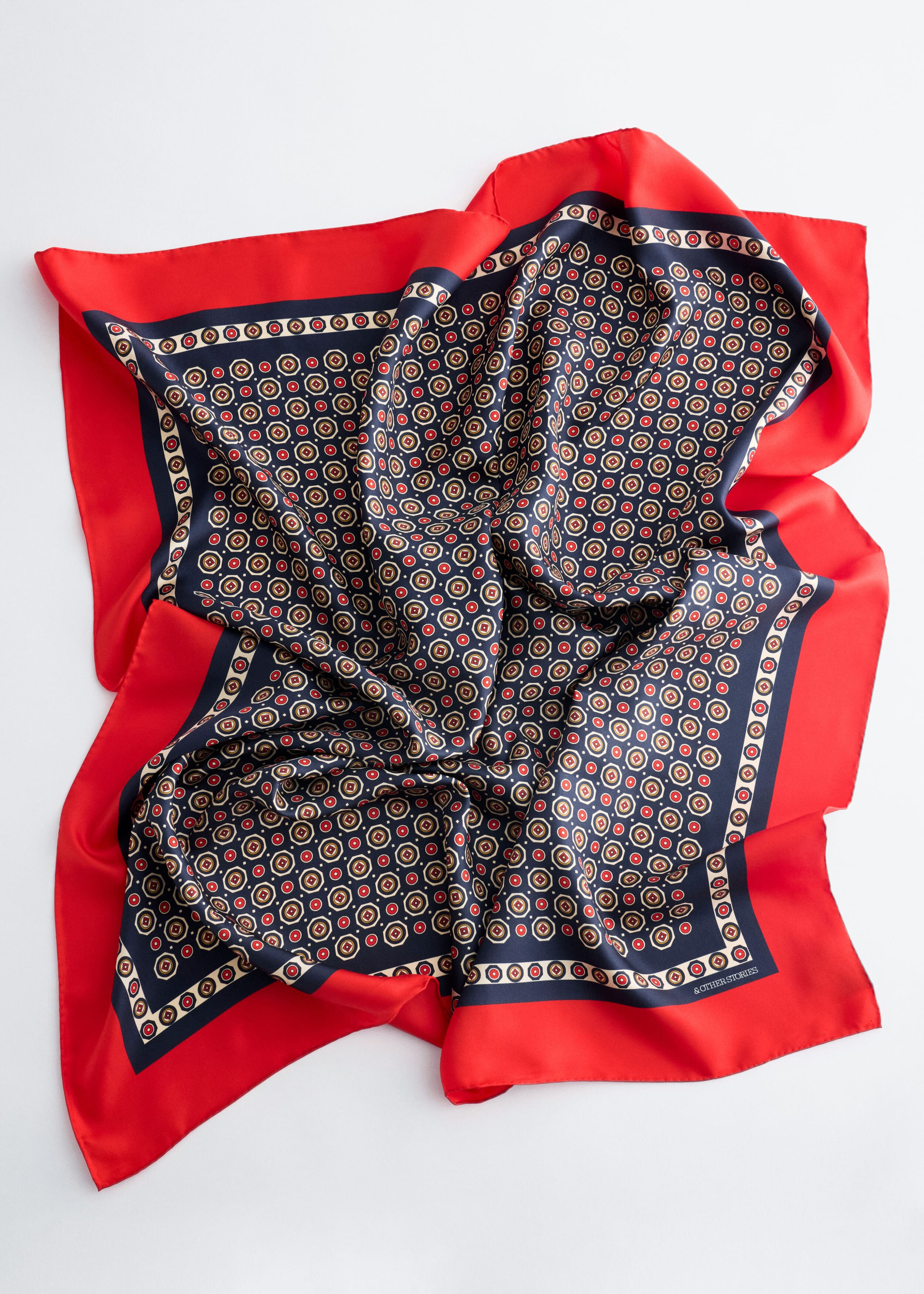 Image of Printed Silk Scarf