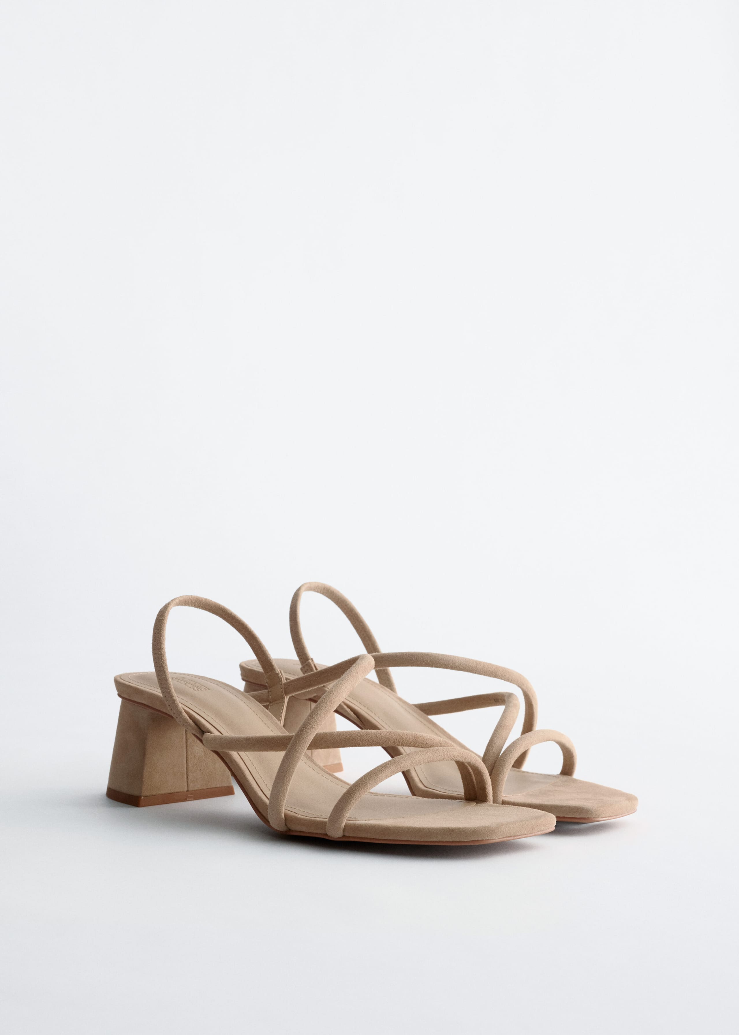 Image of Strappy Block Heel Sandals