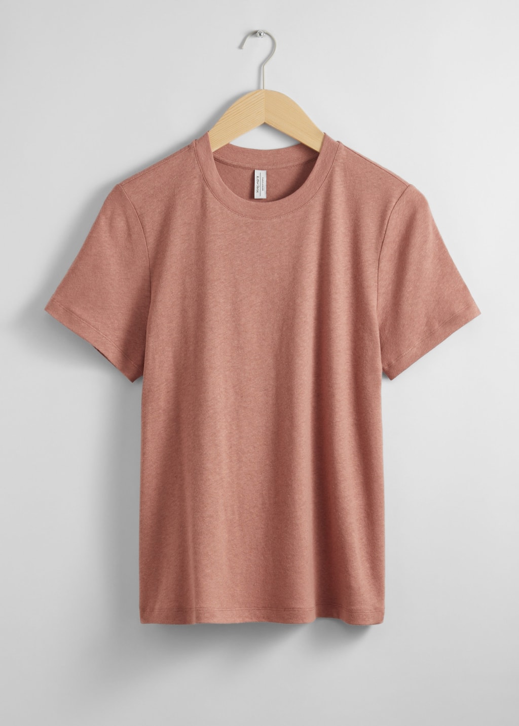 T-shirt en lin mélangé - Rayures bleu marine/crème - Still Life