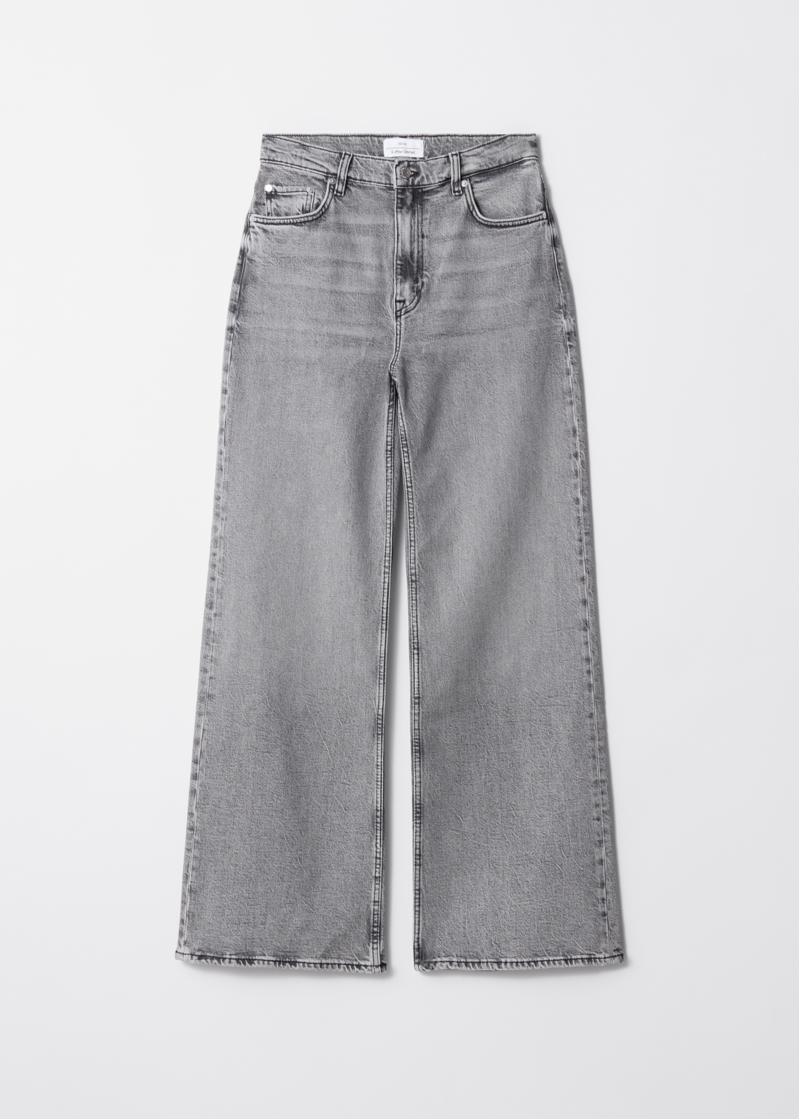 Jean large - Gris/Bleu moyen/Blanc/Bleu clair/Bleu clair/Bleu/Noir/Rouge foncé