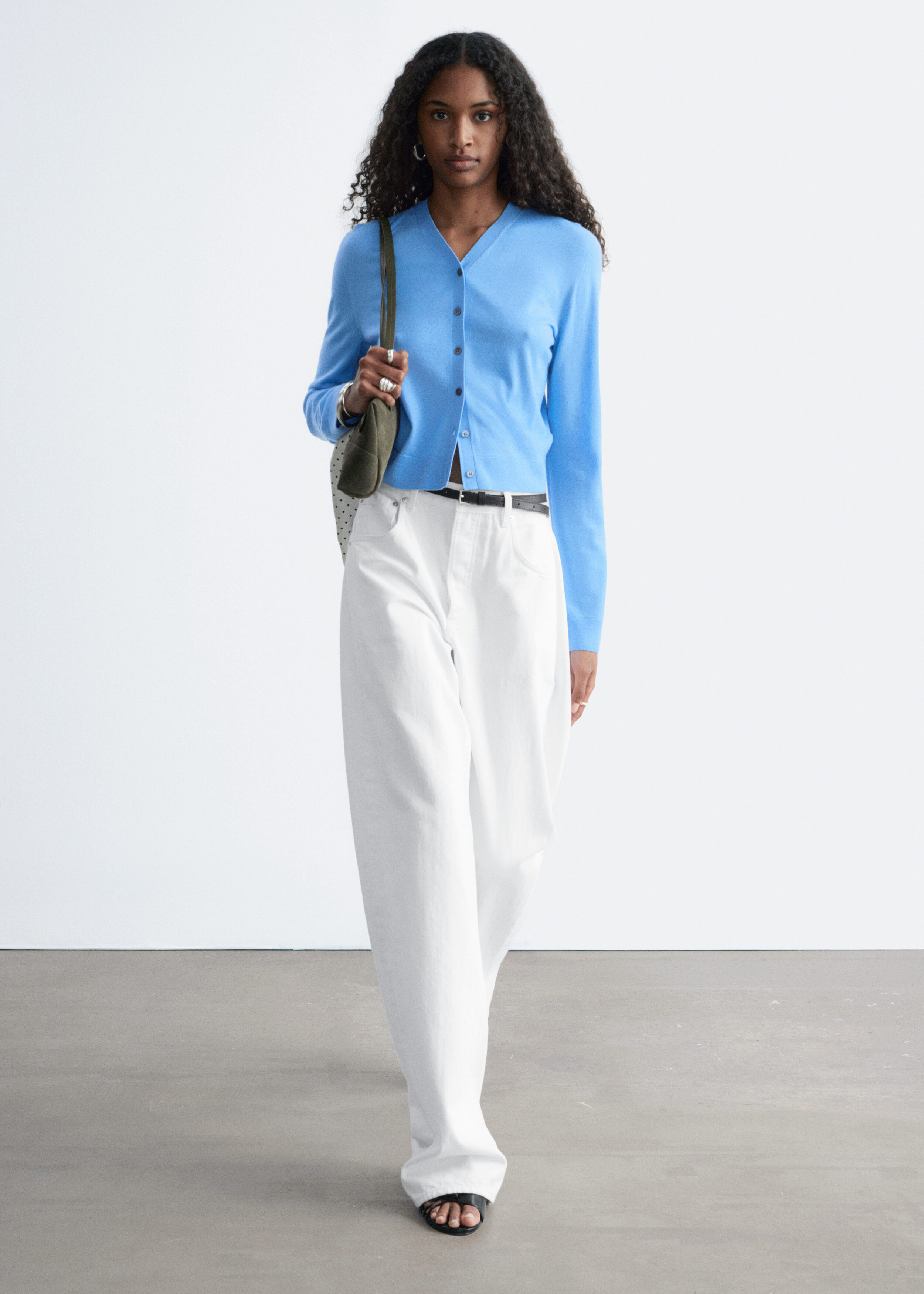 Cashmere Sweater Vest - Sky blue - & Other Stories US