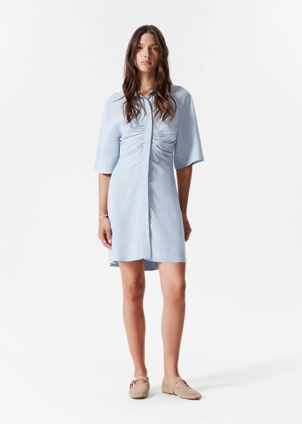 Image of Vestido camisero mini