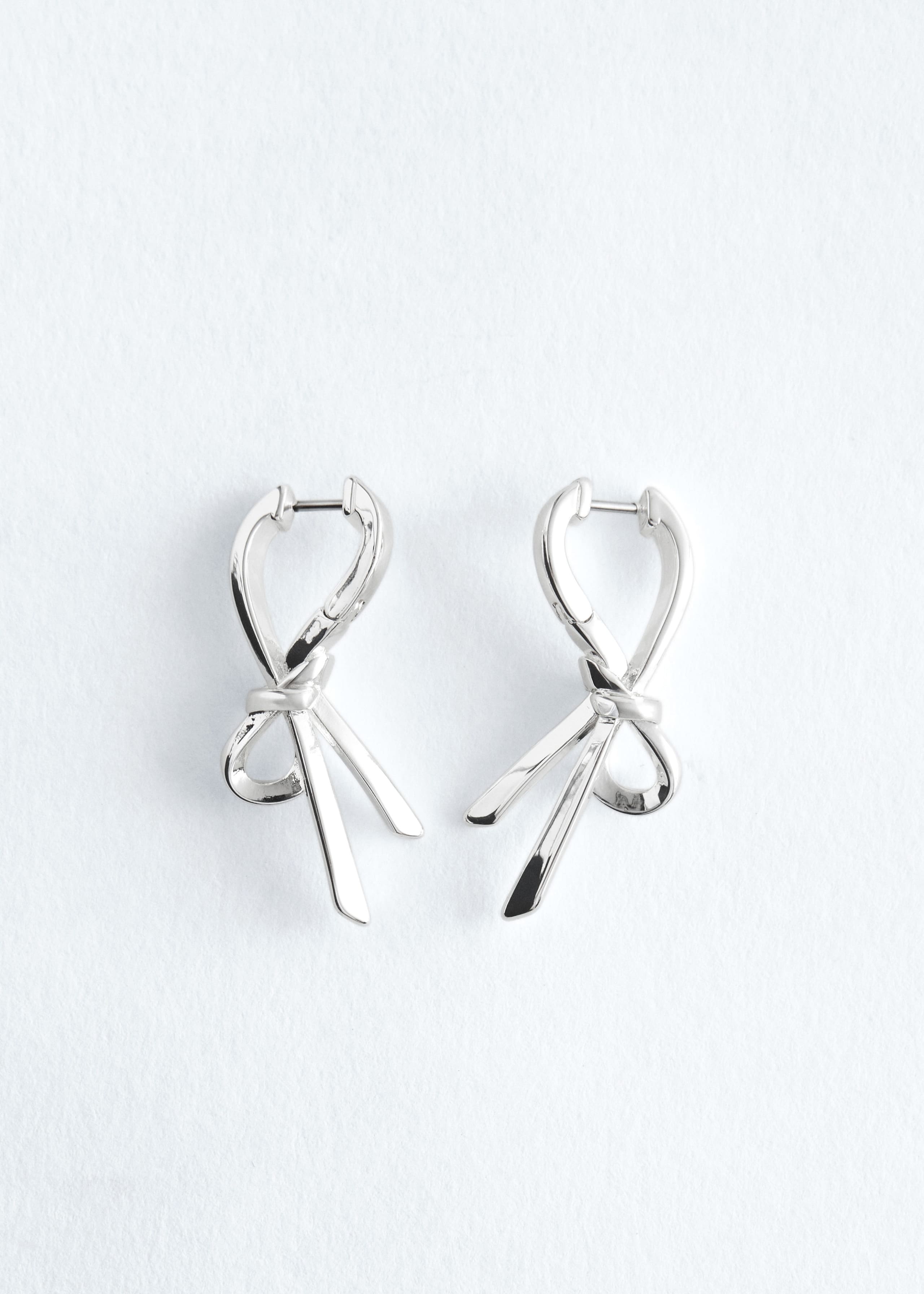 Image of Knot Hoop Earrings