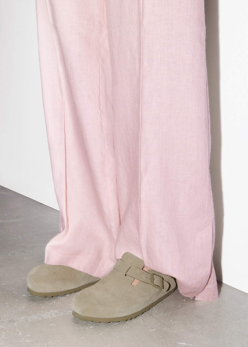 Birkenstock Boston Sandals - Beige - Lookbook