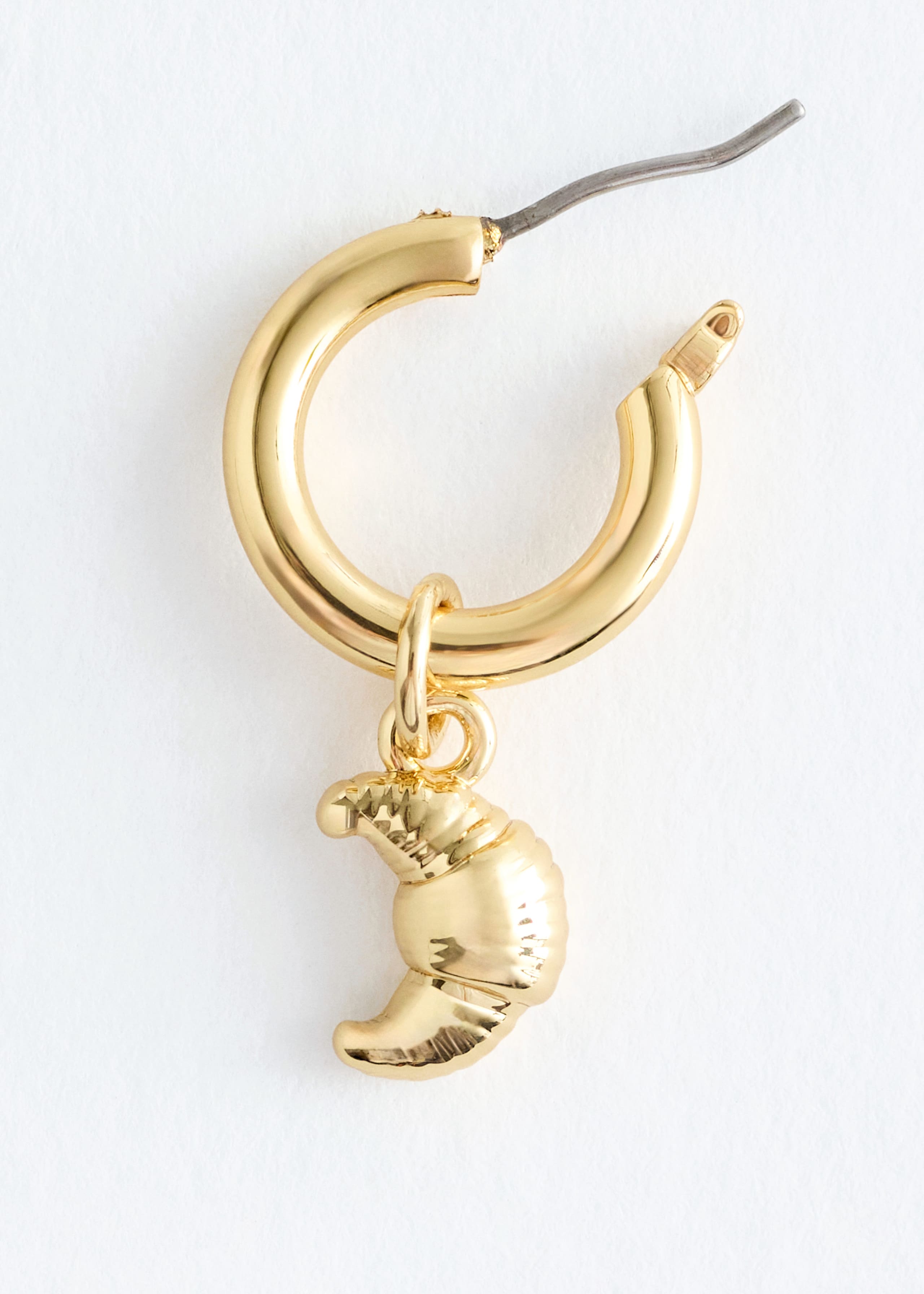Image of Hoop-Ohrringe mit Anhängern