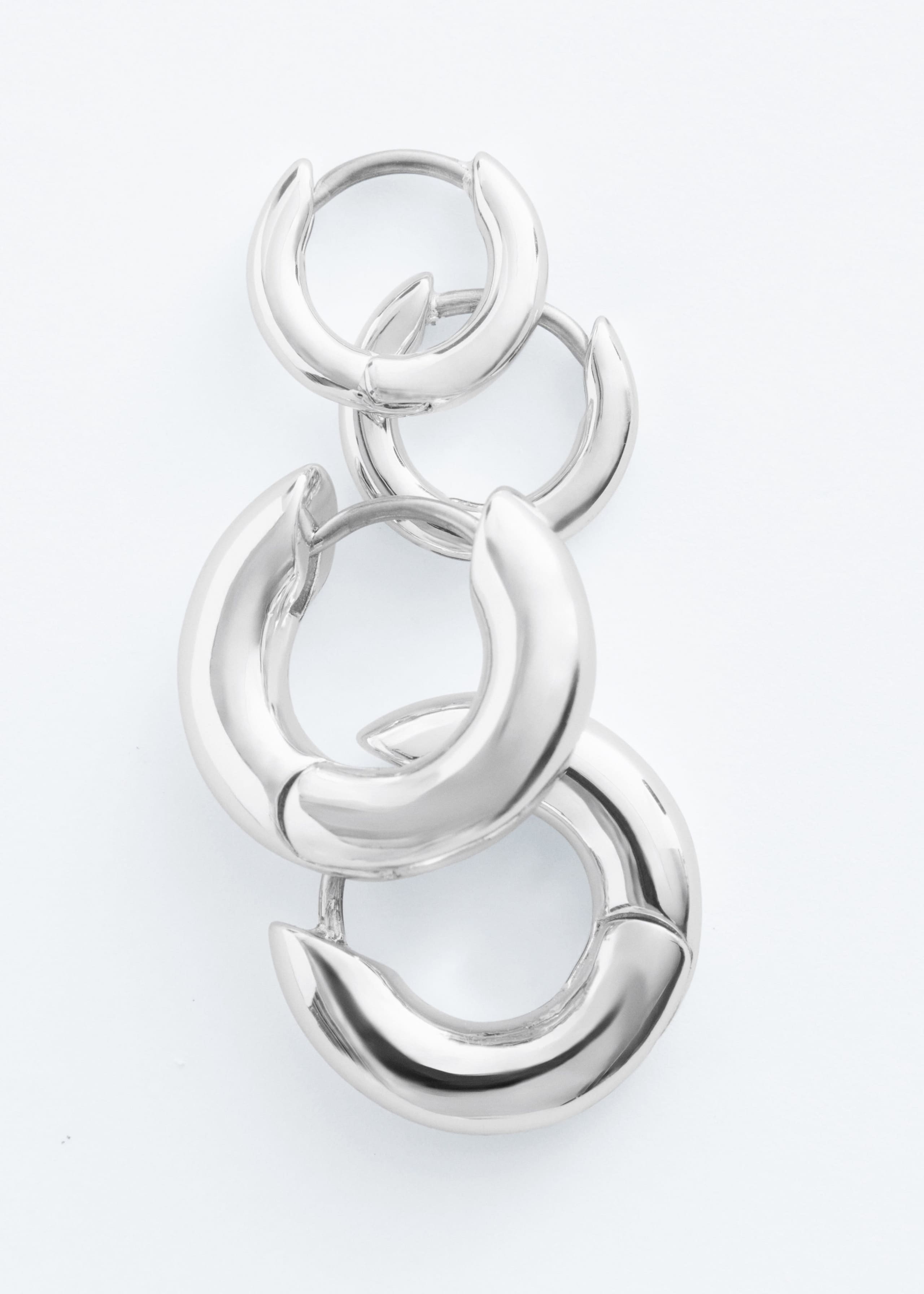 Image of Chunky Hoop Earring Set