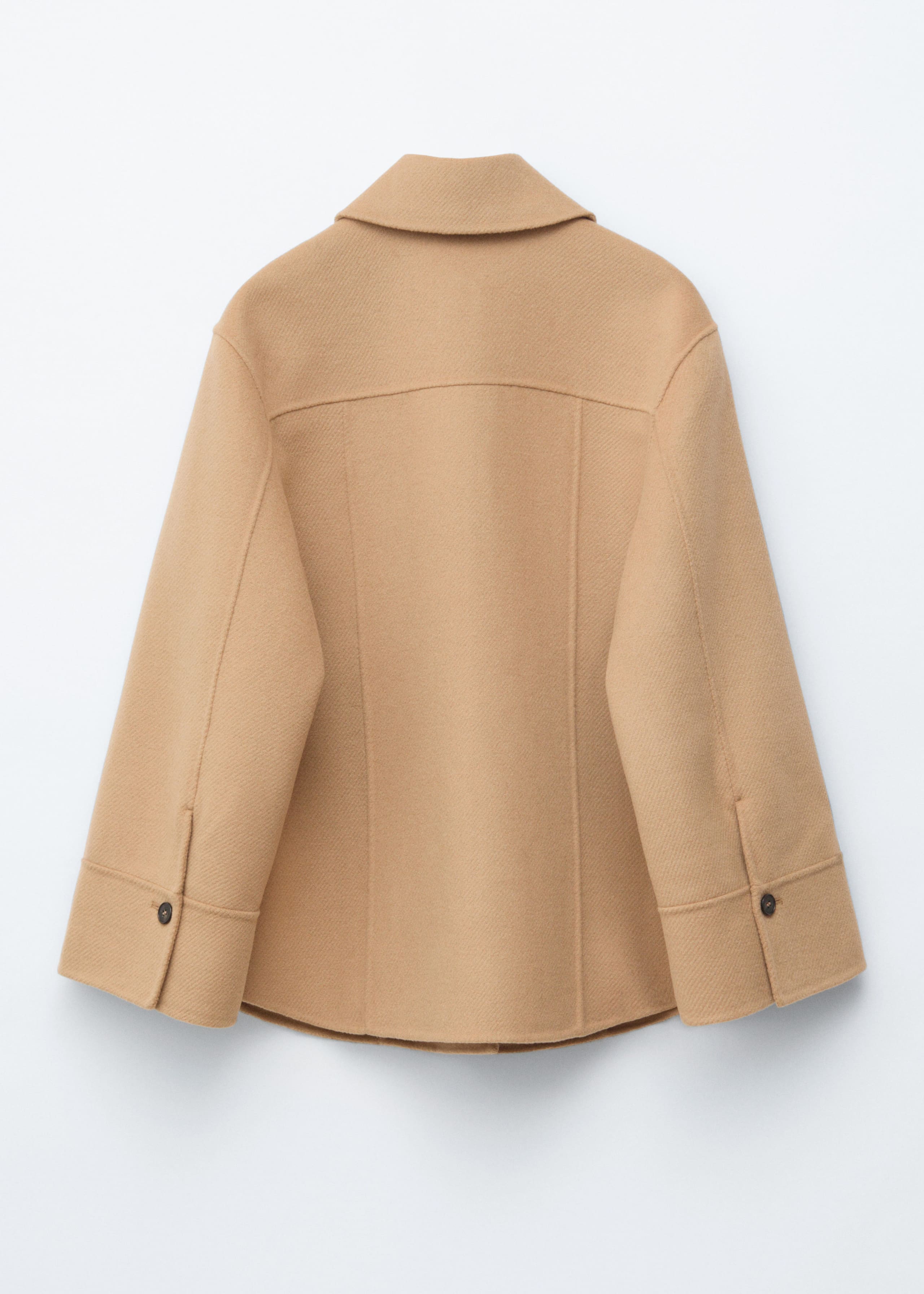 Image of Tapered Wool Jacket