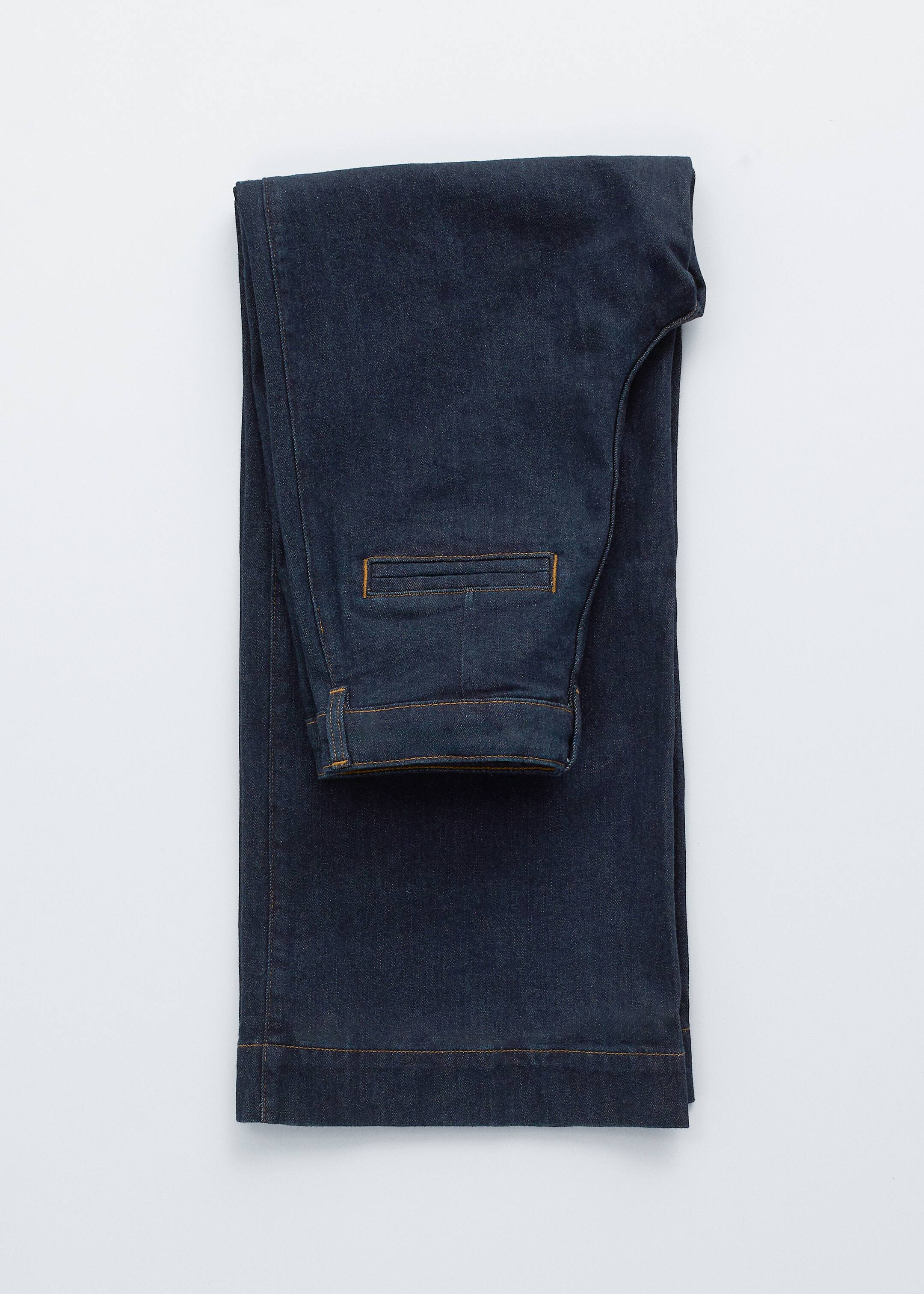 Visa större bild: Vida jeans med regular fit - Mörkblå - DAM | H&M FI 8
