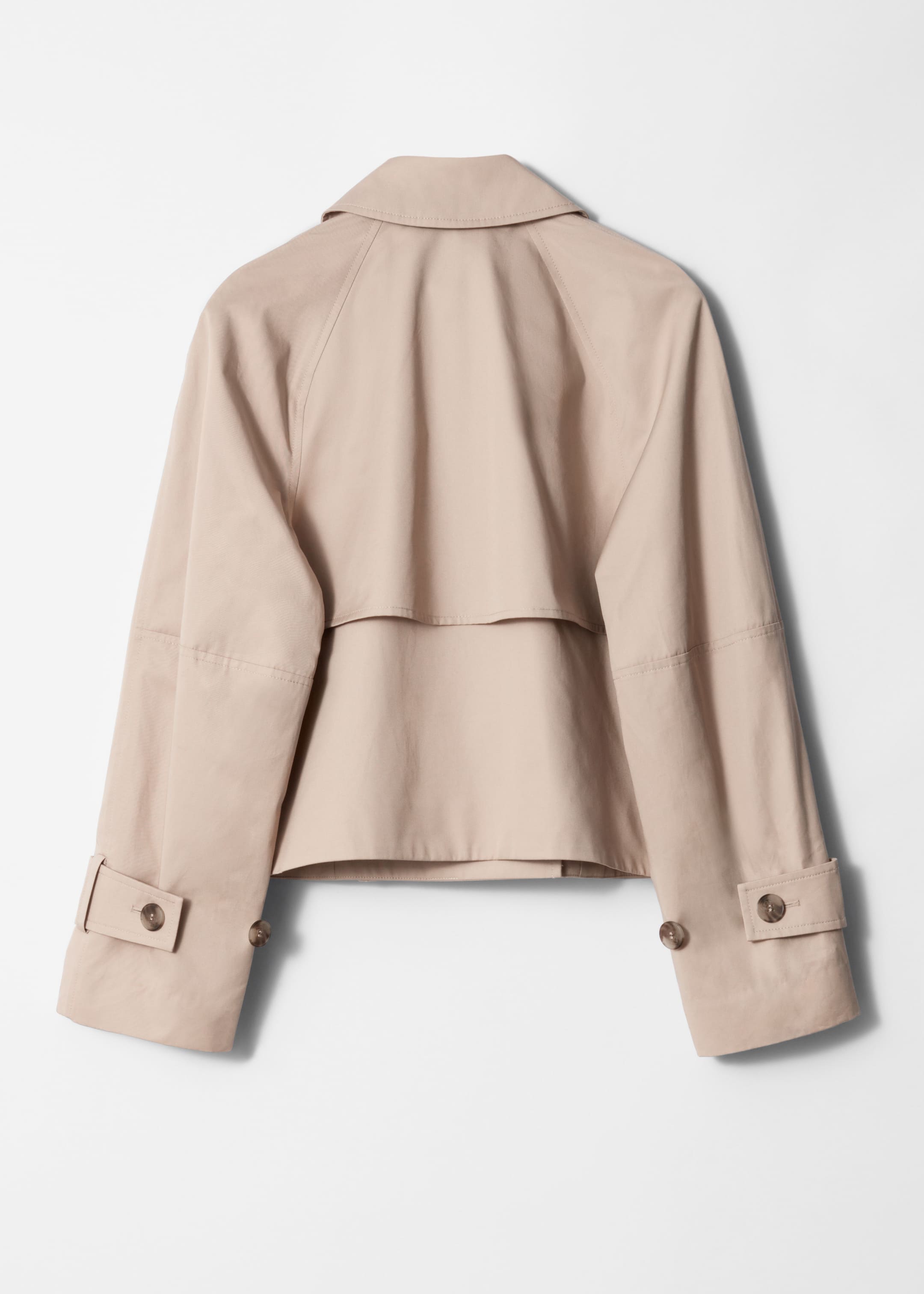 Größeres Bild ansehen: Kurze Trenchcoat-Jacke - Beige - Ladies | H&M DE 7