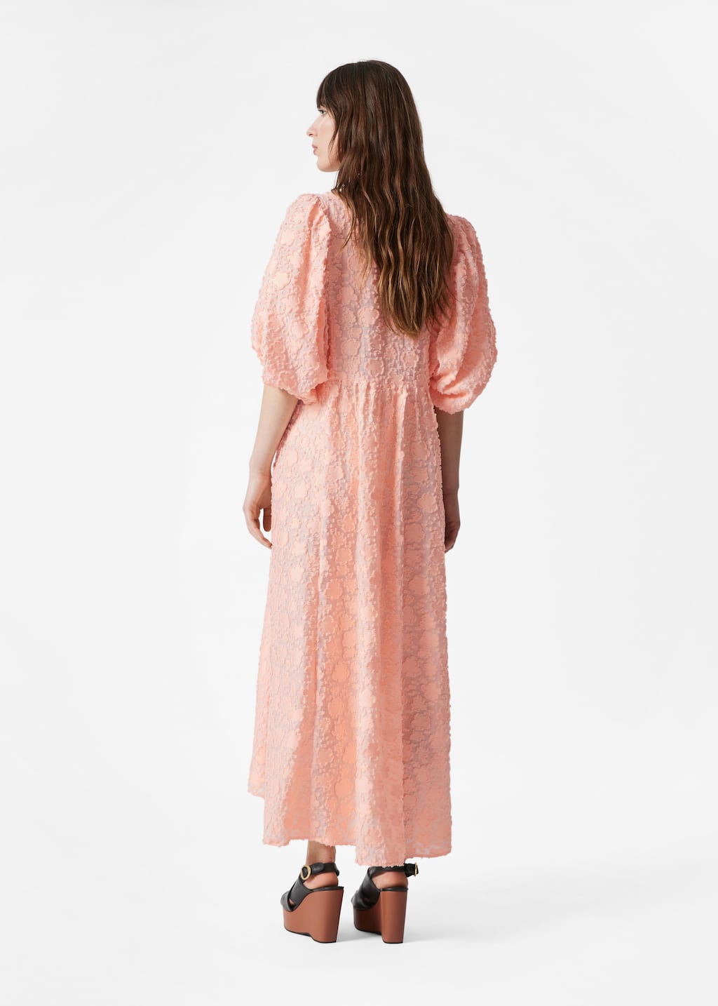 Image of Maxikleid mit Puffärmeln