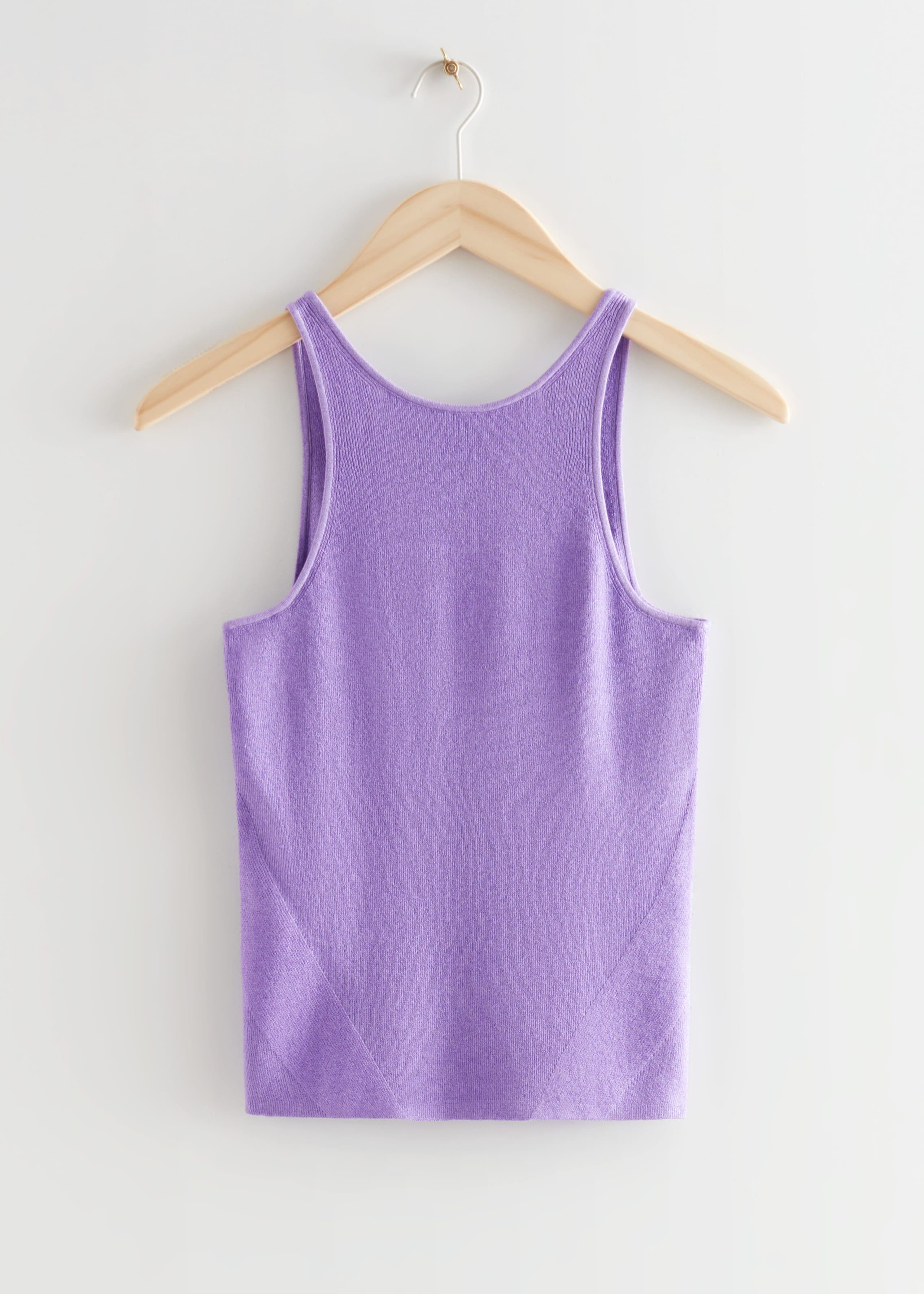 Lurex Tank Top - Lilac - Still Life