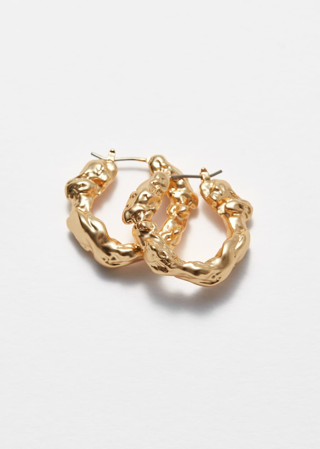 Image of Sculpted Hoop Earrings