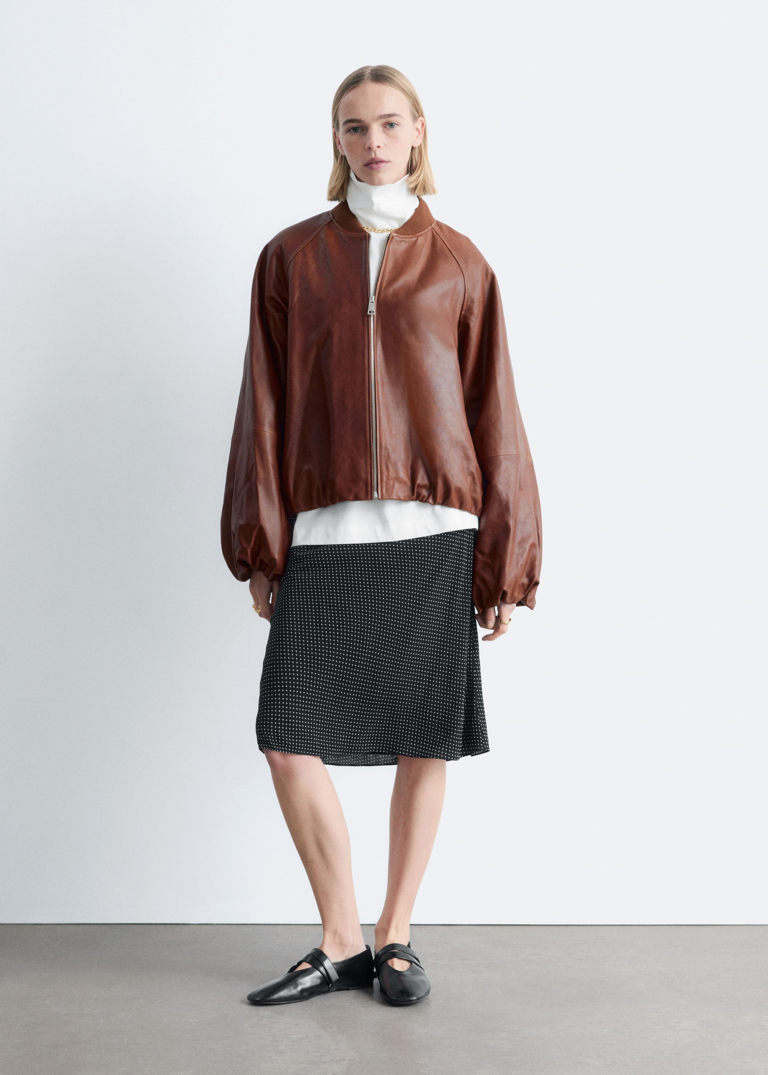 Image of Bomberjacke aus Leder