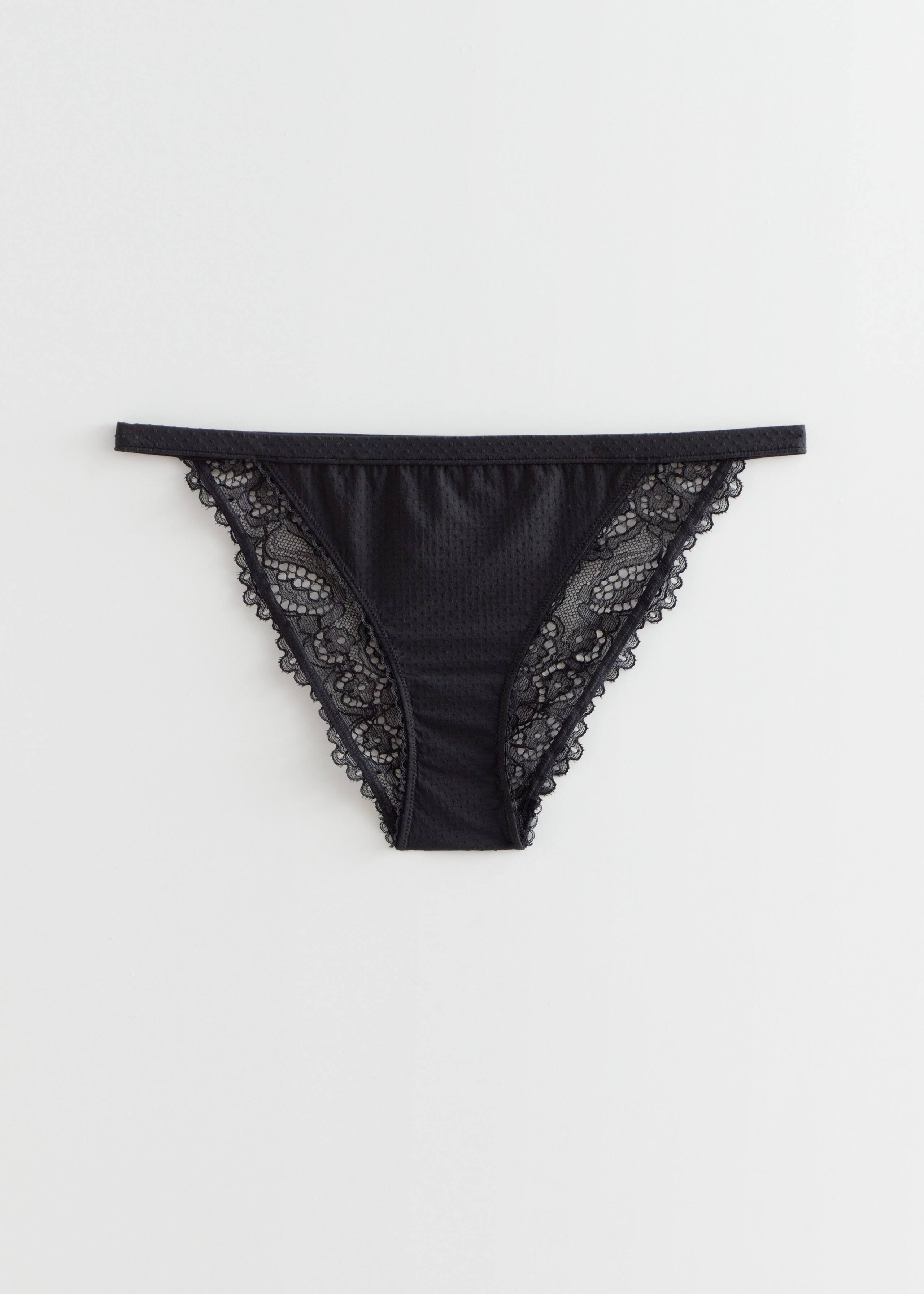 FloralLaceBriefs - Mint - Natura morta