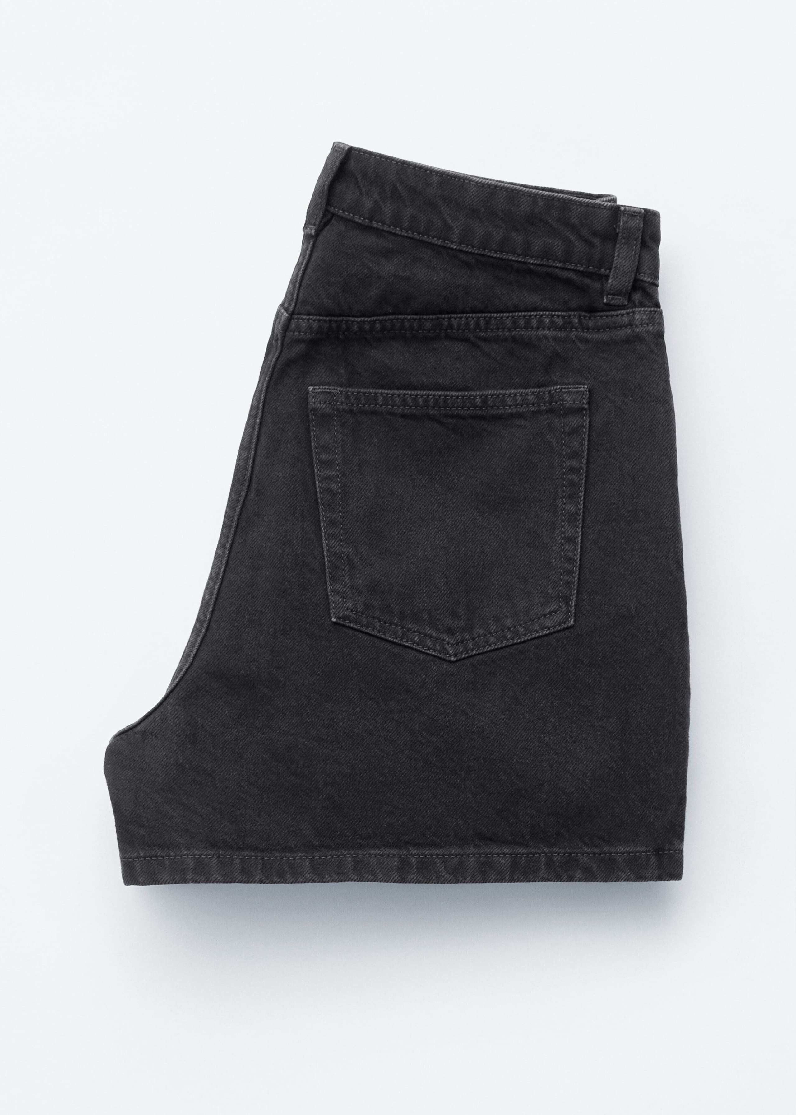 Image of Shorts in denim dalla vestibilità rilassata