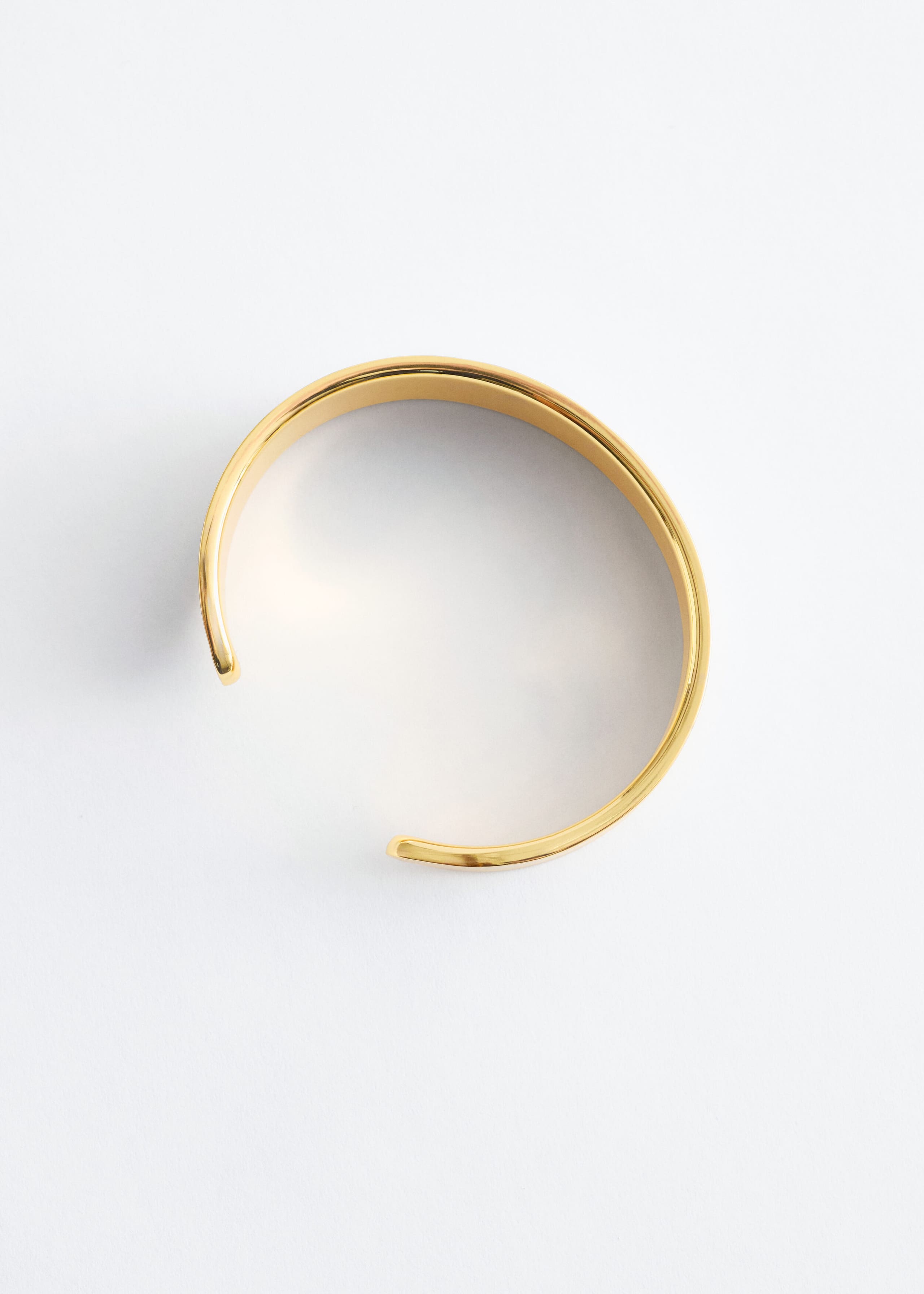 Bracelet manchette bicolore - Vert kaki/Doré - Still Life