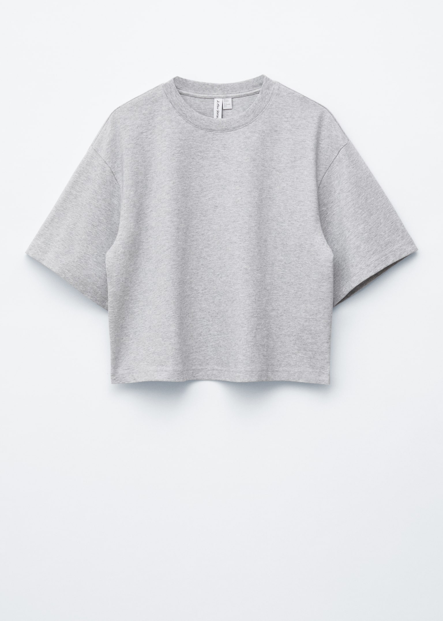 Boxig t-shirt - Grå/Brun/Vit/Svart