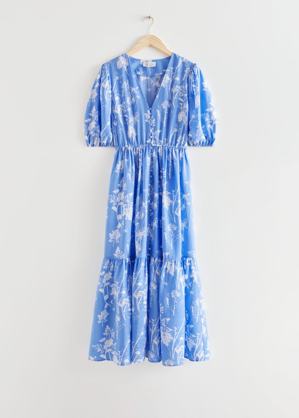 Puff Sleeve Maxi Dress - Black - Still Life