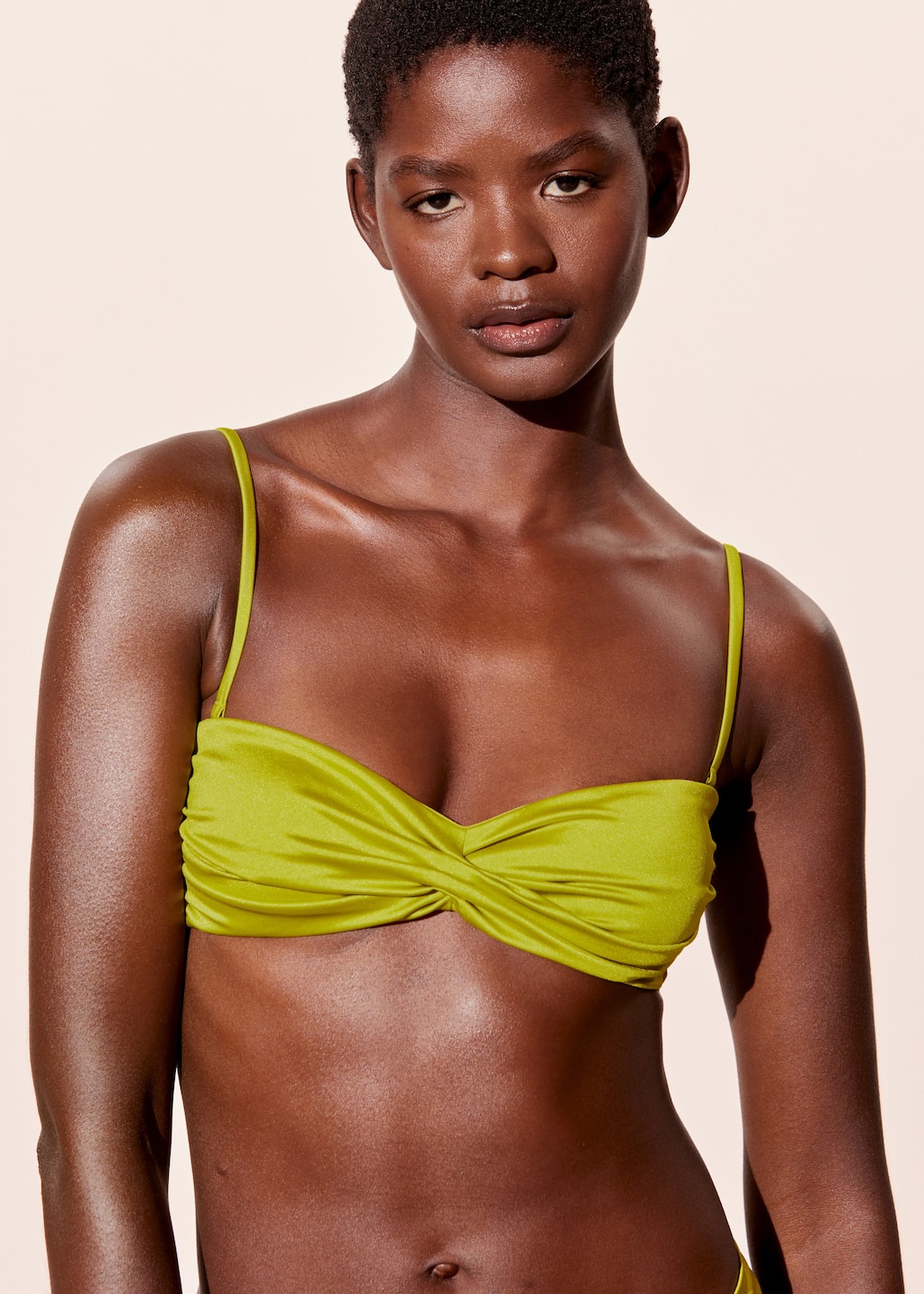 Image of Ruched Bikini Top