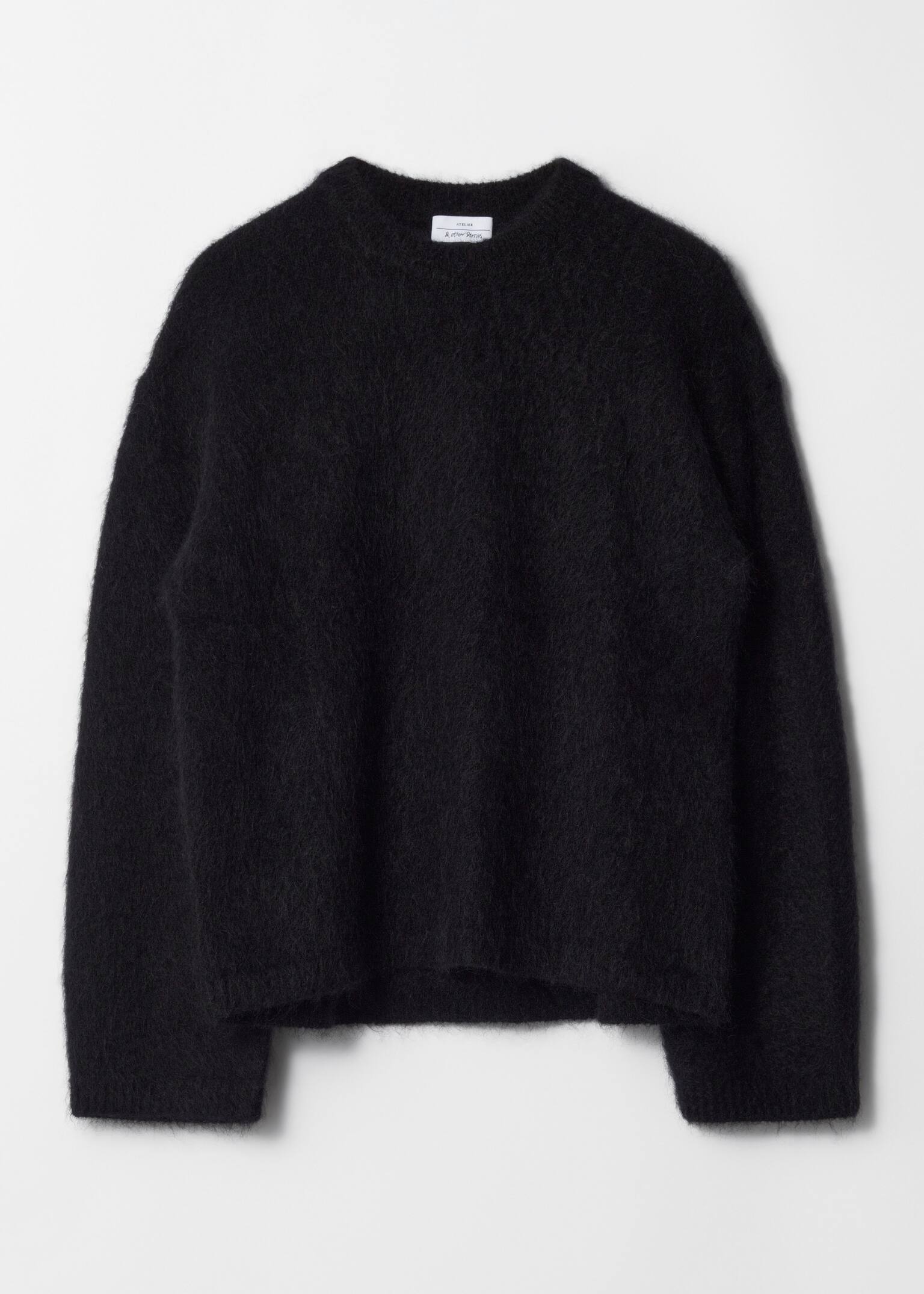 Mohair-Blend Jumper - Black/Light Green/Dark Blue/Dark Brown/Dark Red/Beige/Mottled Grey/Brown/Dark Brown - 1