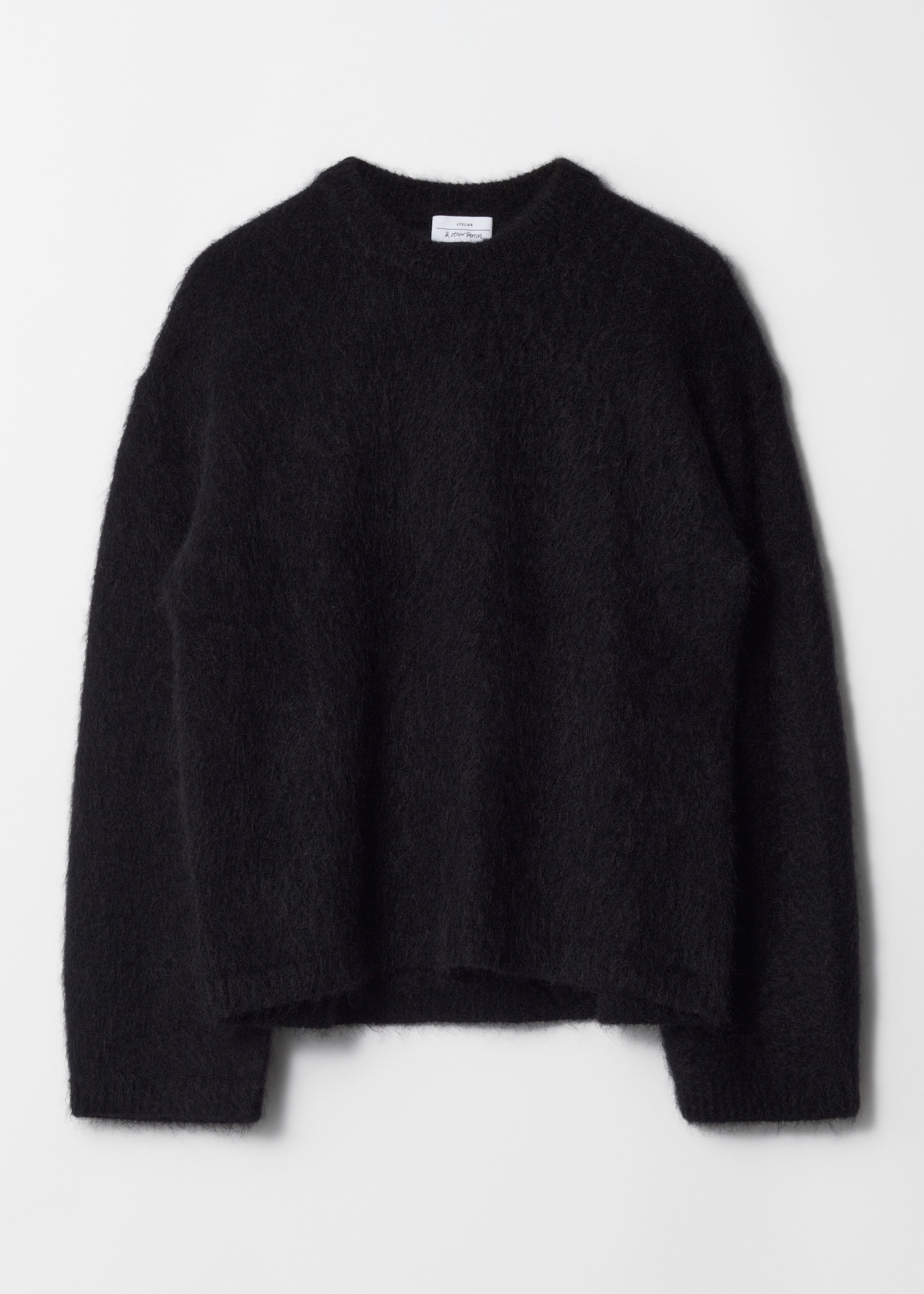 Visualizza immagine più grande: Maglione in misto mohair - Nero - DONNA | H&M IT 1