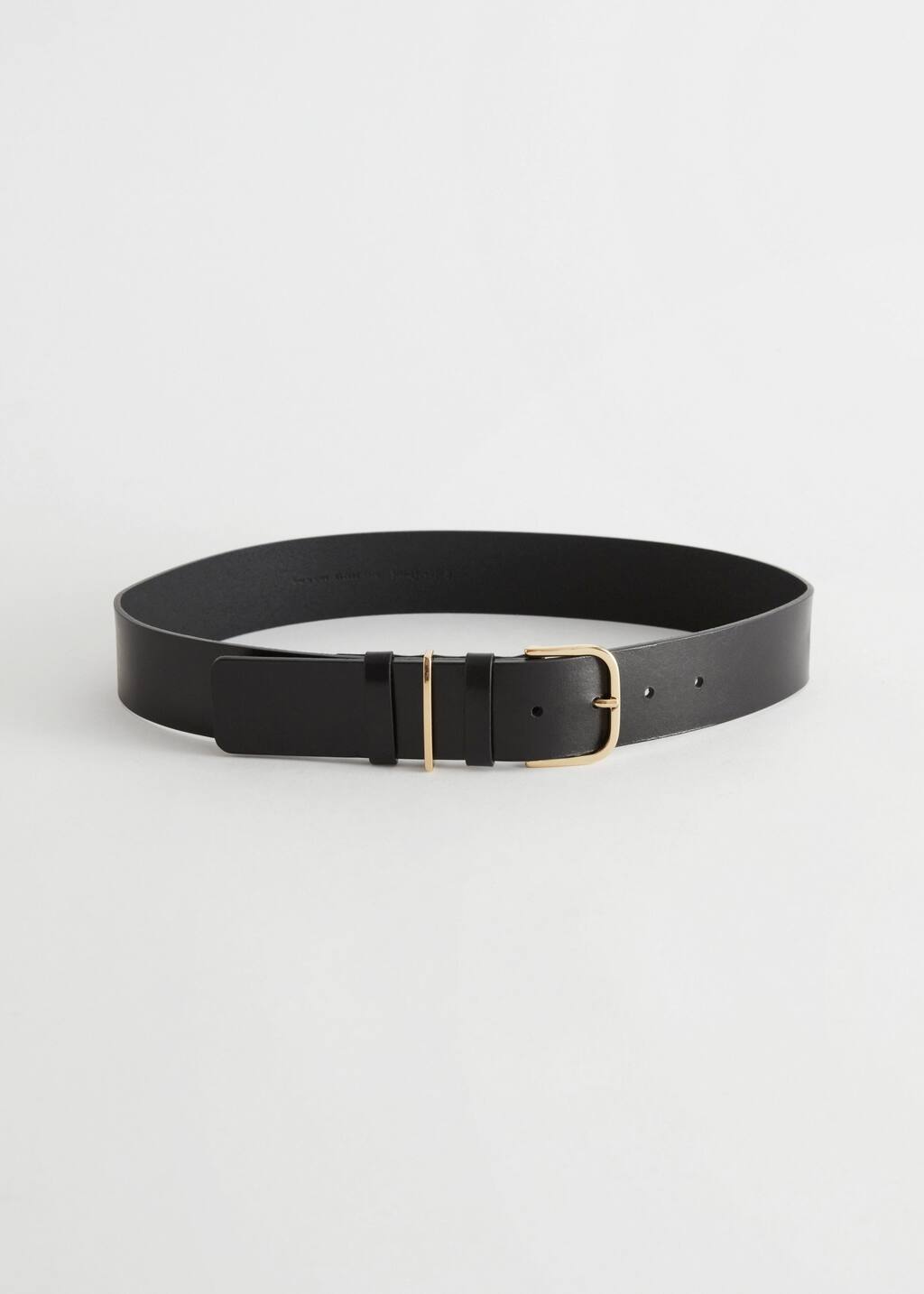 Leather Belt - Black - Still Life