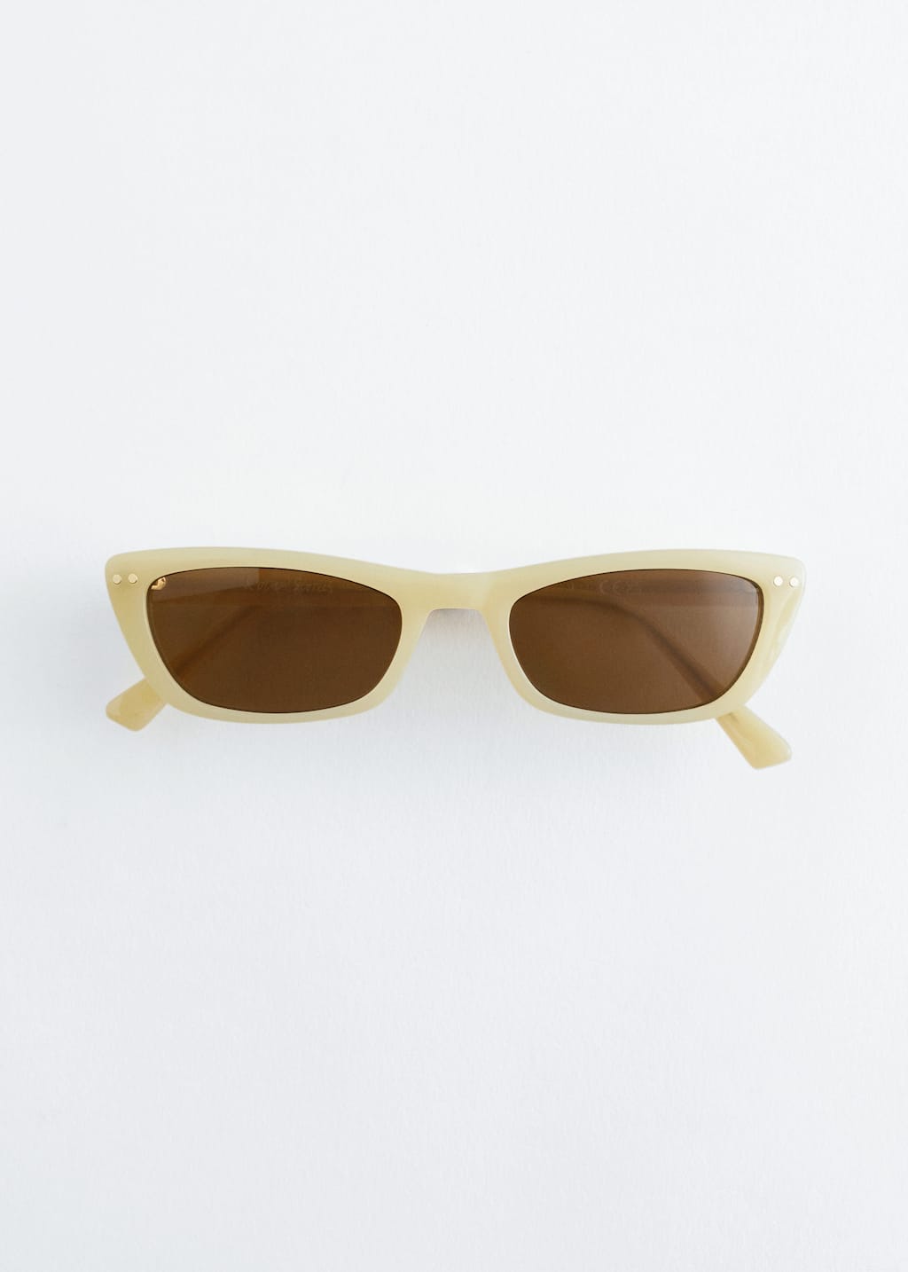 Image of Elongated Cat-Eye Sunglasses