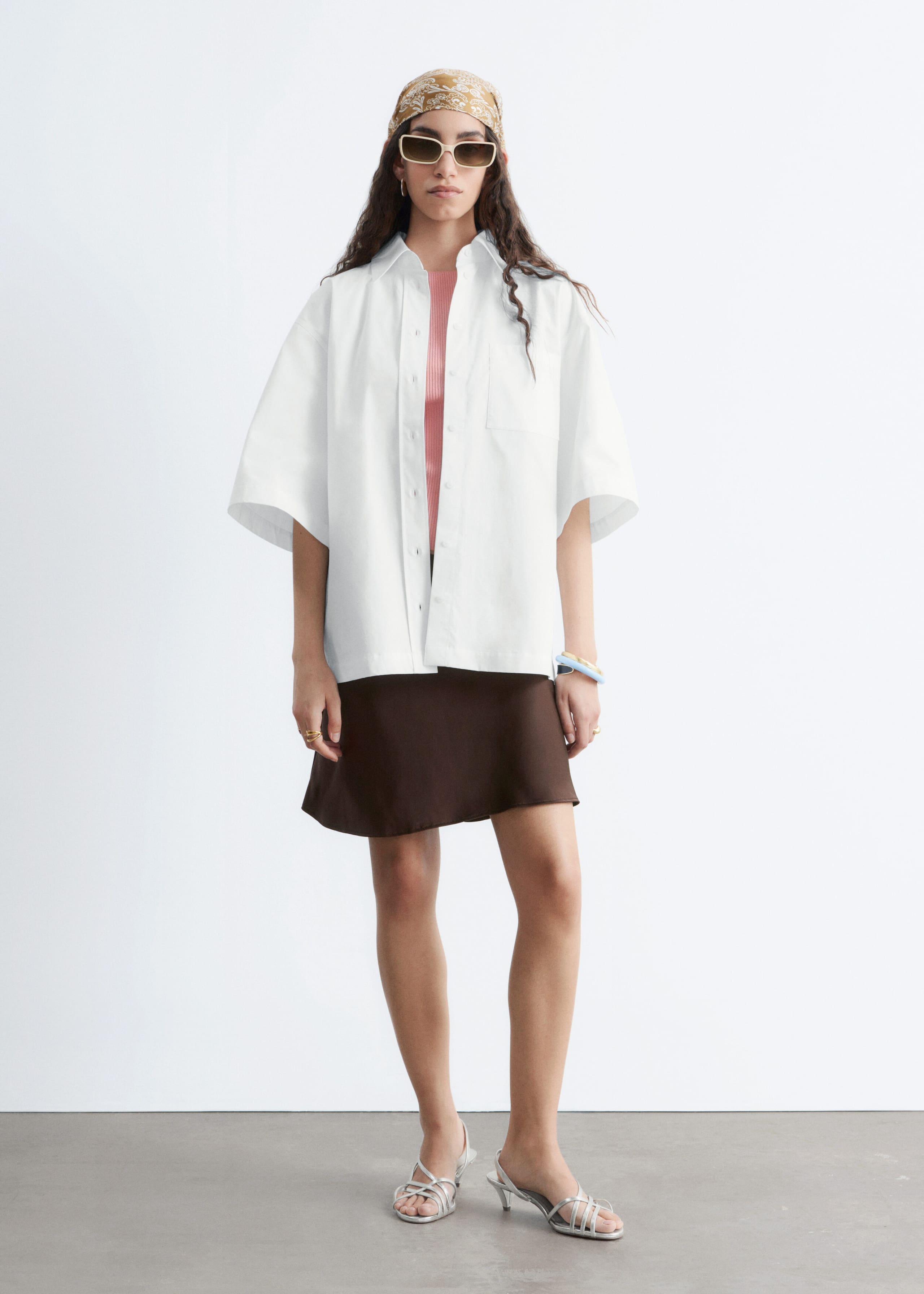 Image of Cotton Short-Sleeve Shirt