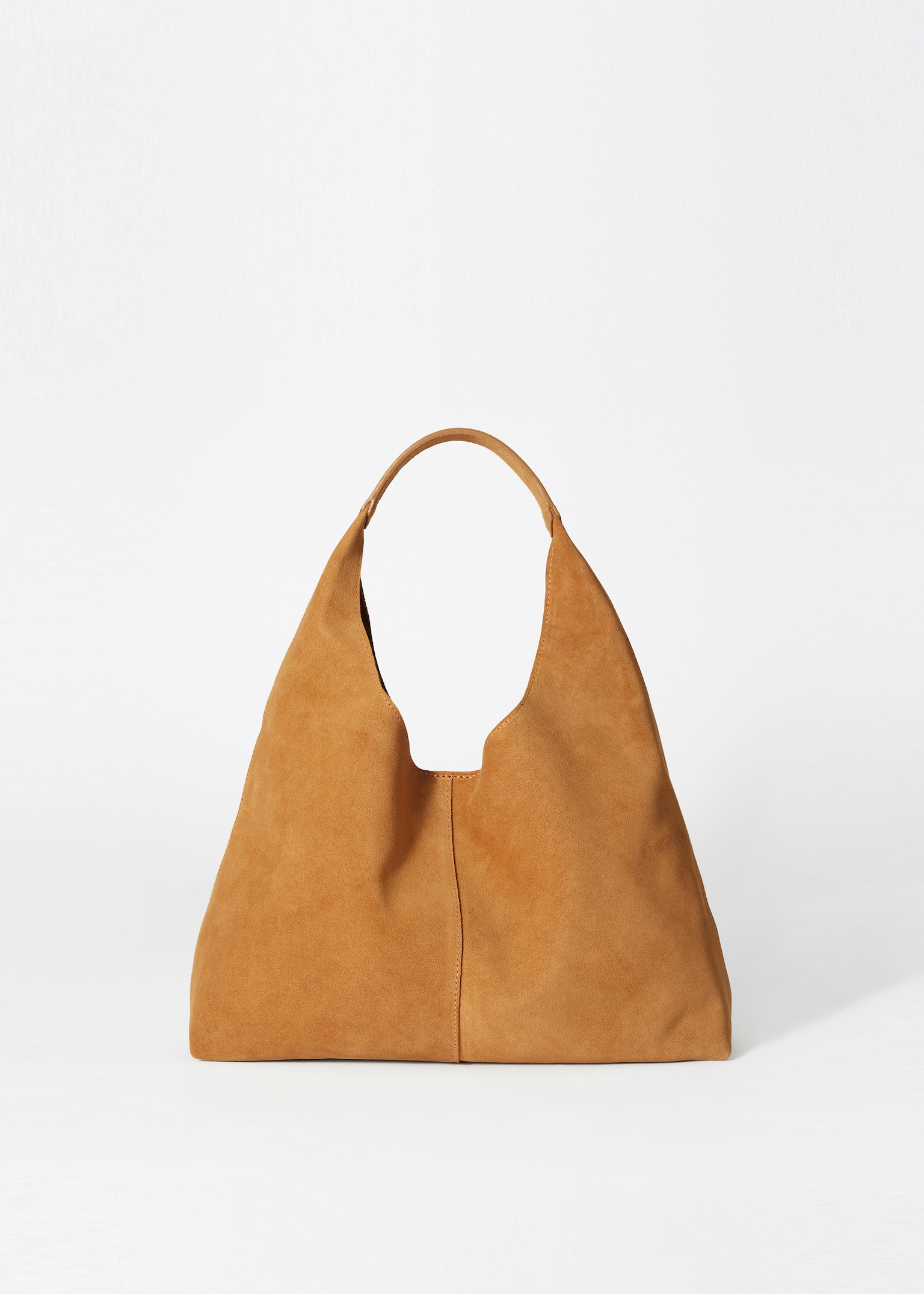 Classic Suede Tote Bag - Yellow/Rust