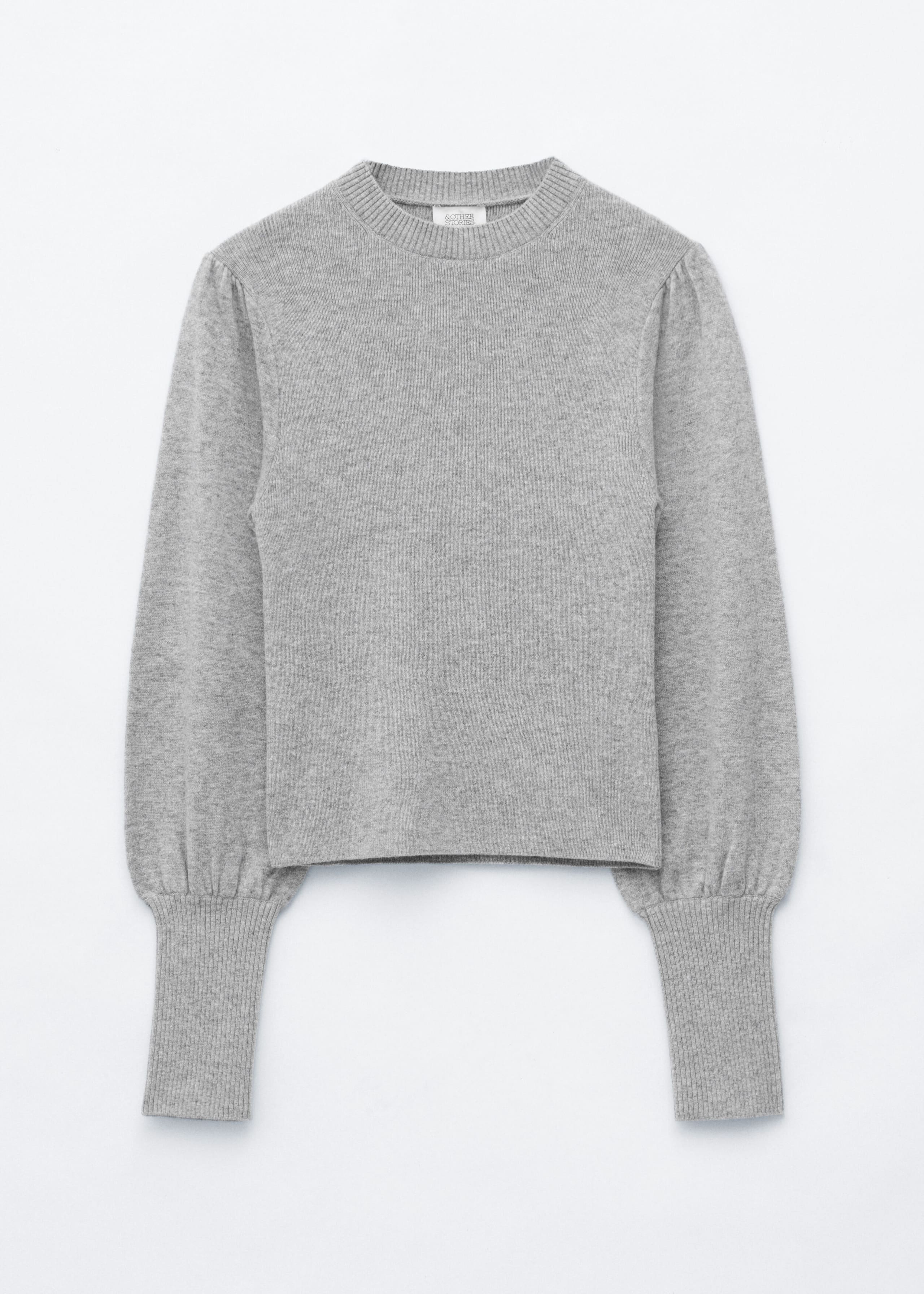 Wollen top - Grijs - Lookbook