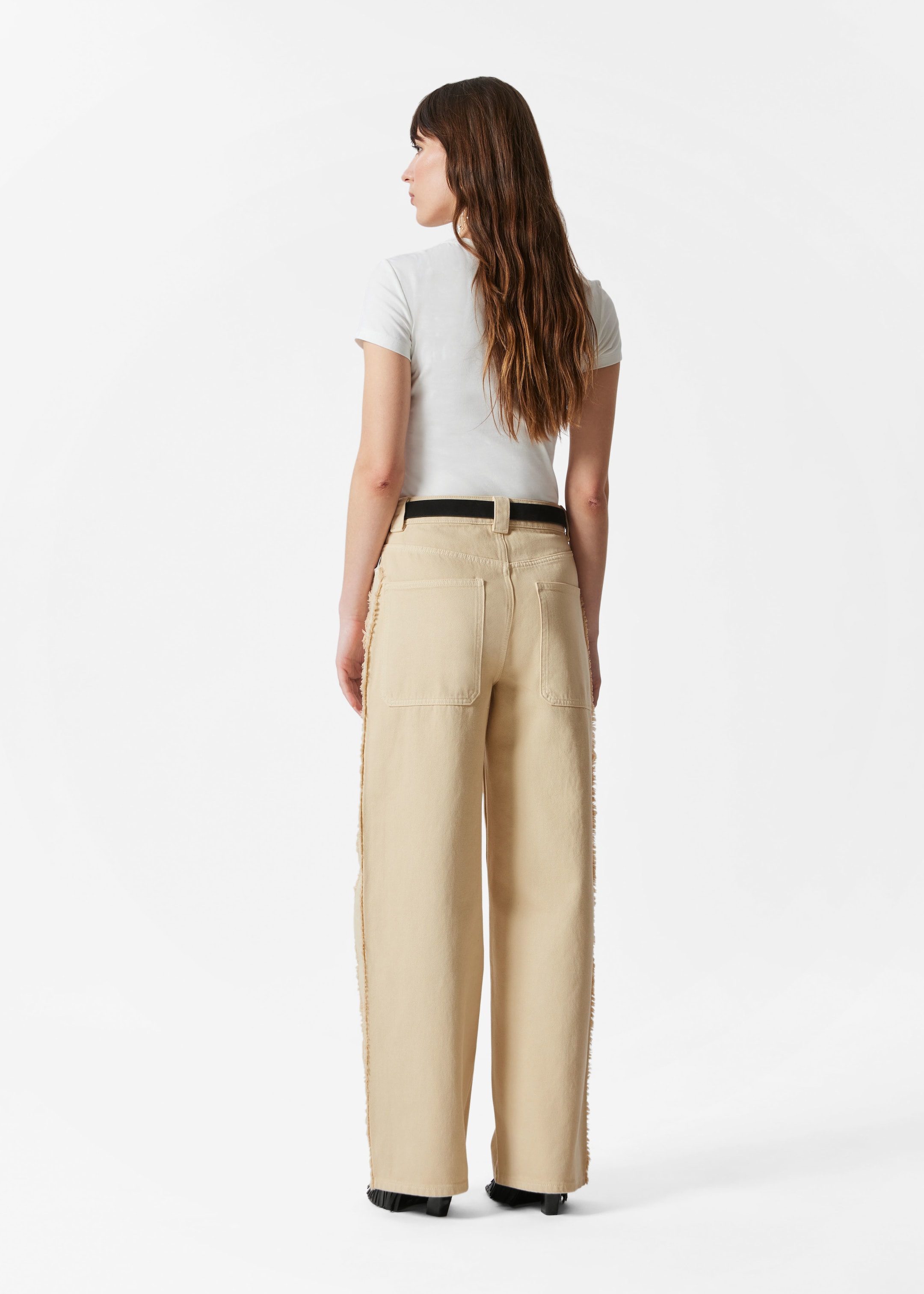 Agrandir l'image: T-shirt brodé - Blanc - FEMME | H&M FR 4