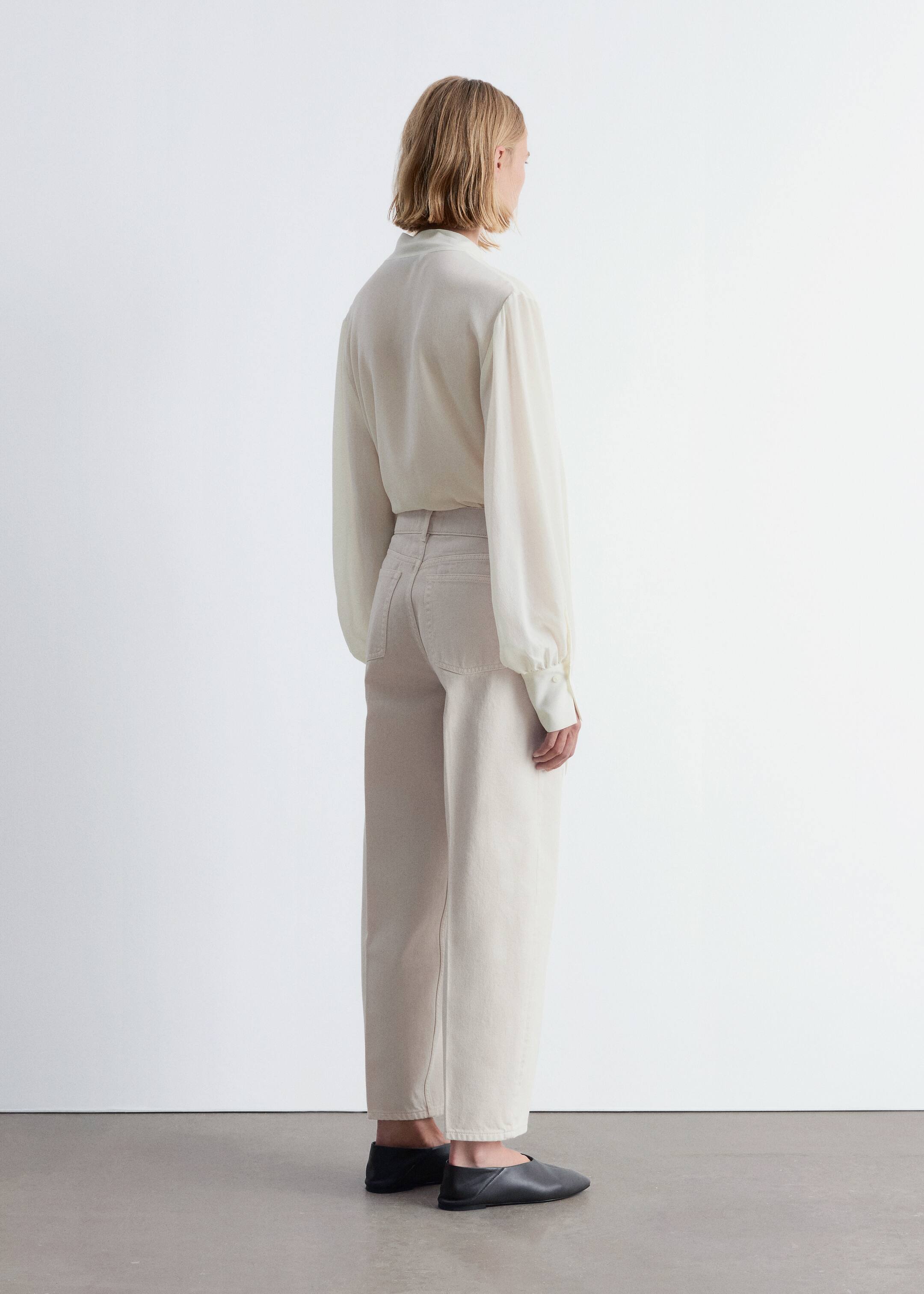 Grösseres Bild ansehen: Schmal zulaufende Jeans - Cremeweiß - DAMEN | H&M CH 5