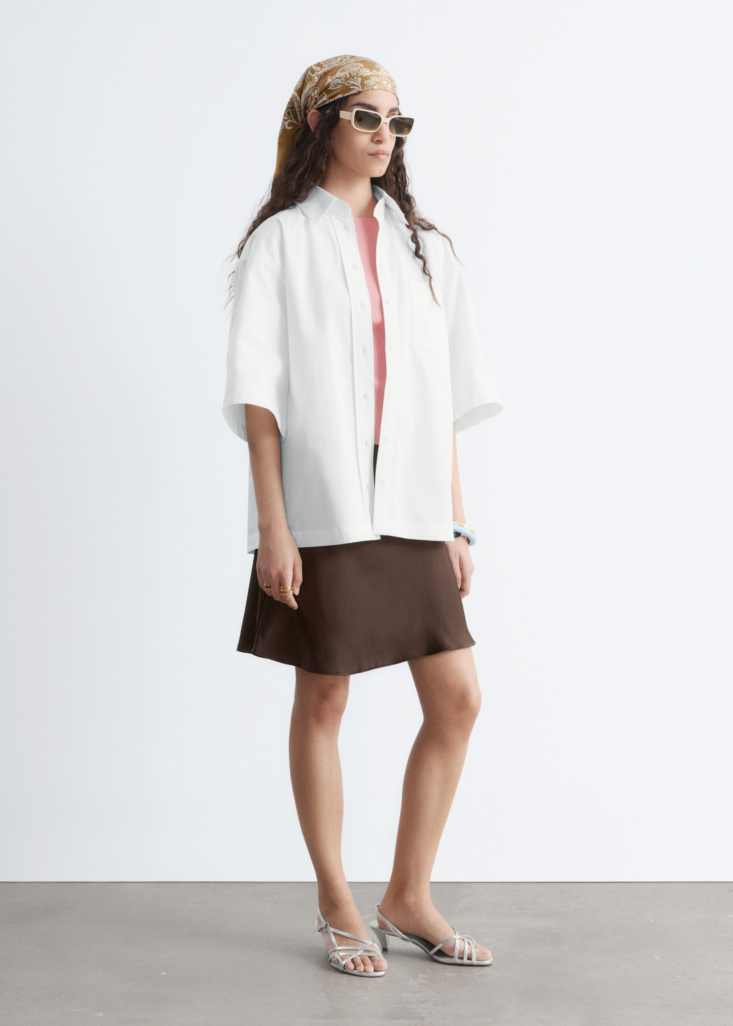 Image of Cotton Short-Sleeve Shirt