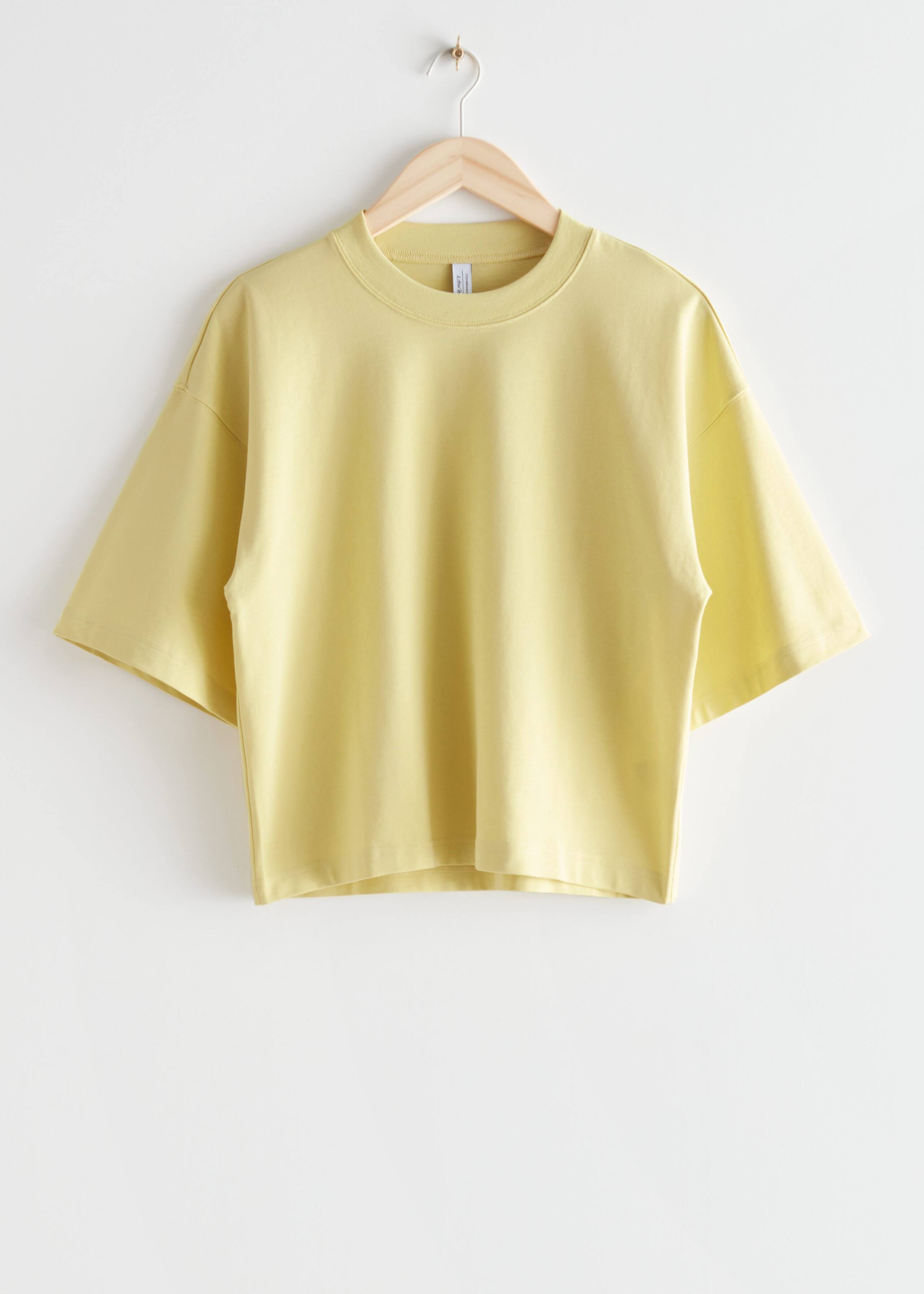 Relaxed TShirt - Yellow - Bodegón