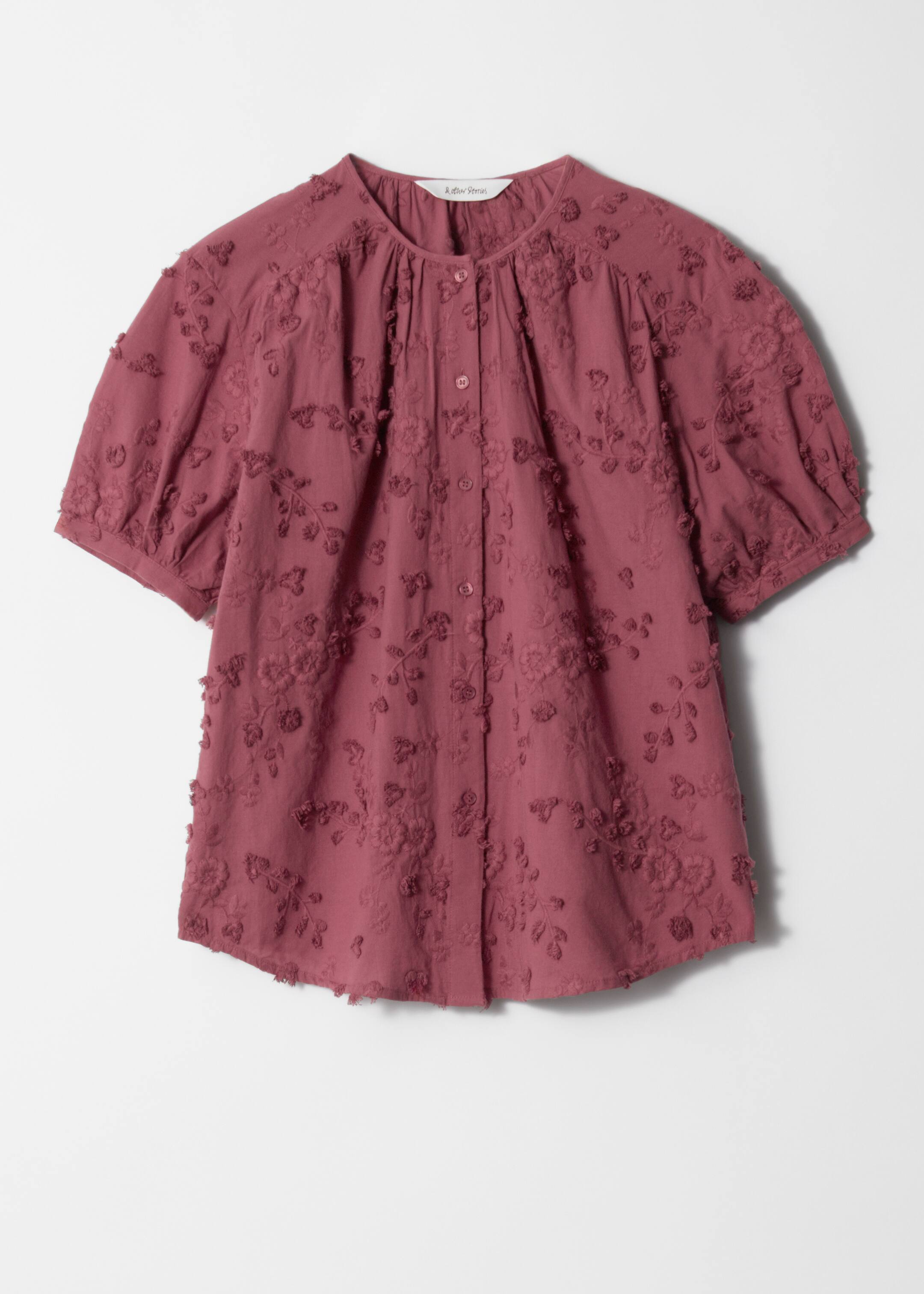 Ingrandisci l'immagine: Oversized Puff-Sleeve Blouse - Mauve - DONNA | H&M CH 5