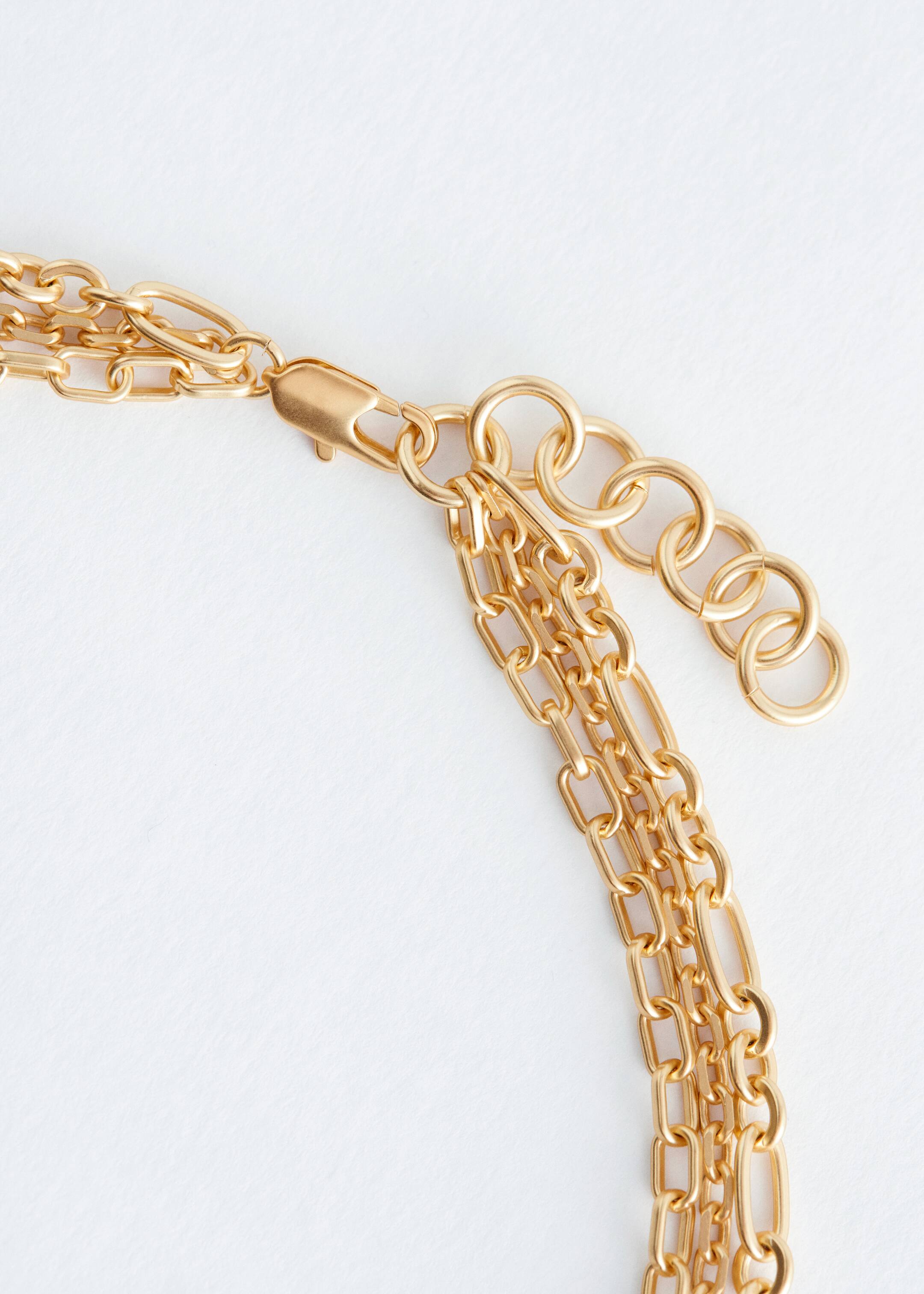 Ver imagem maior: Colar de camadas com pingente - Dourado/Multicolorido - SENHORA | H&M PT 3