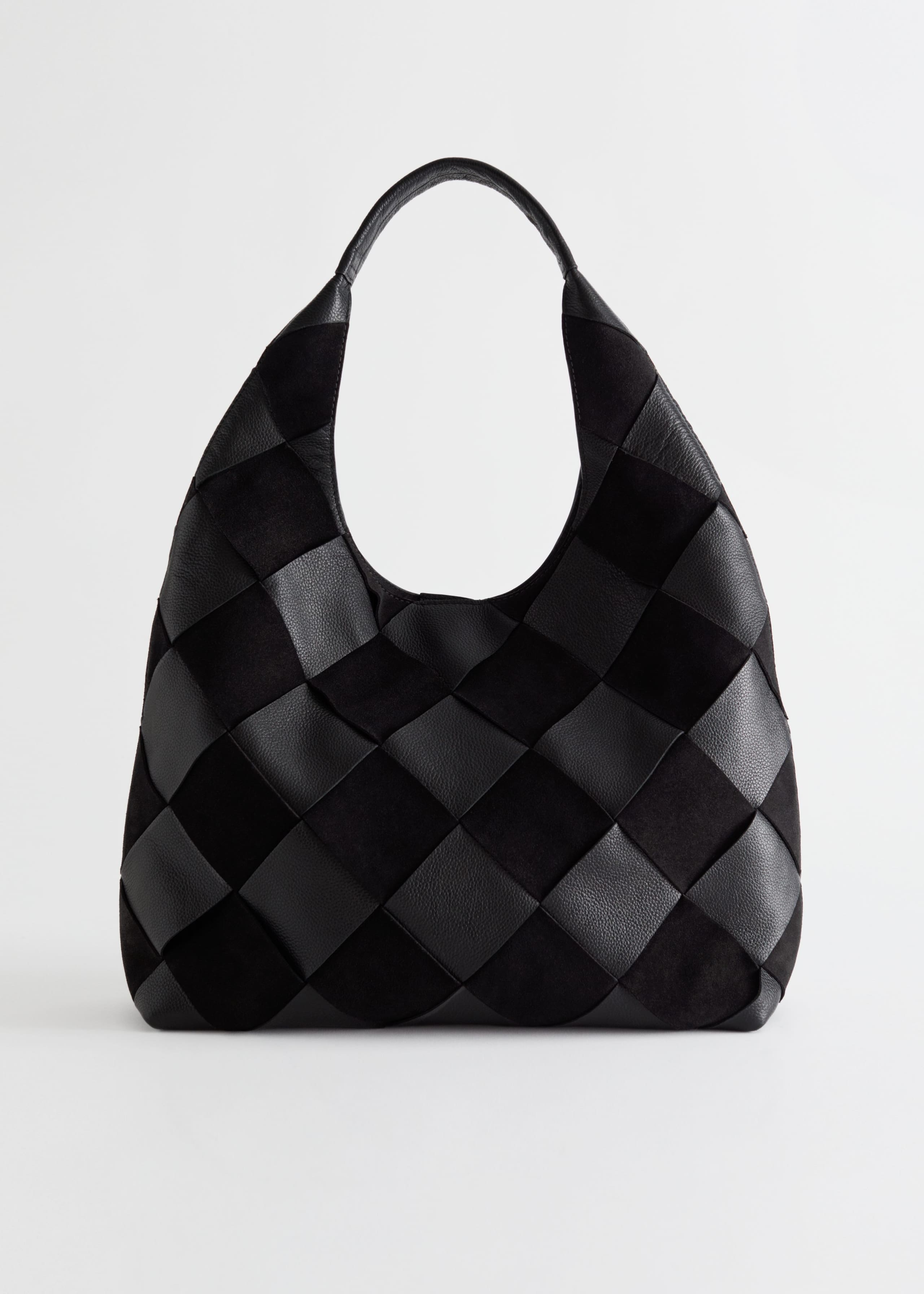 BraidedLeatherToteBag