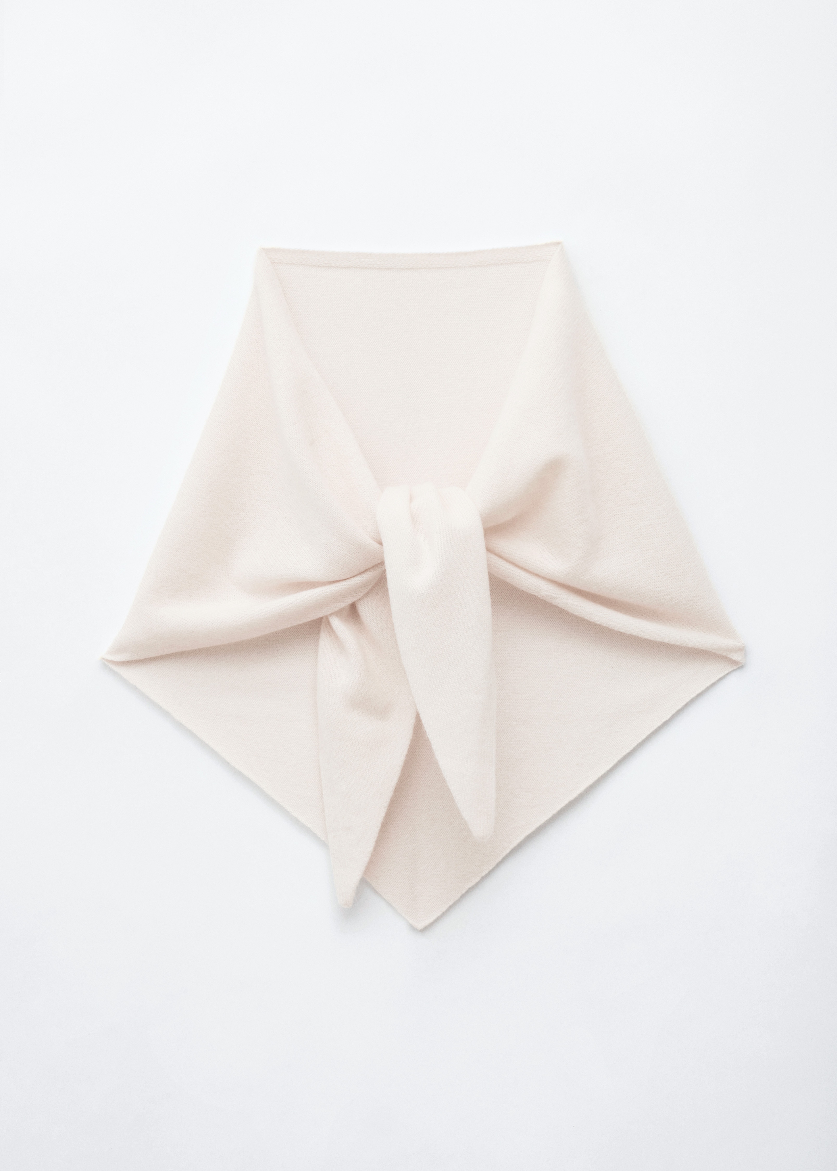Écharpe en cachemire - Blanc/Marron foncé/Gris/Rouge