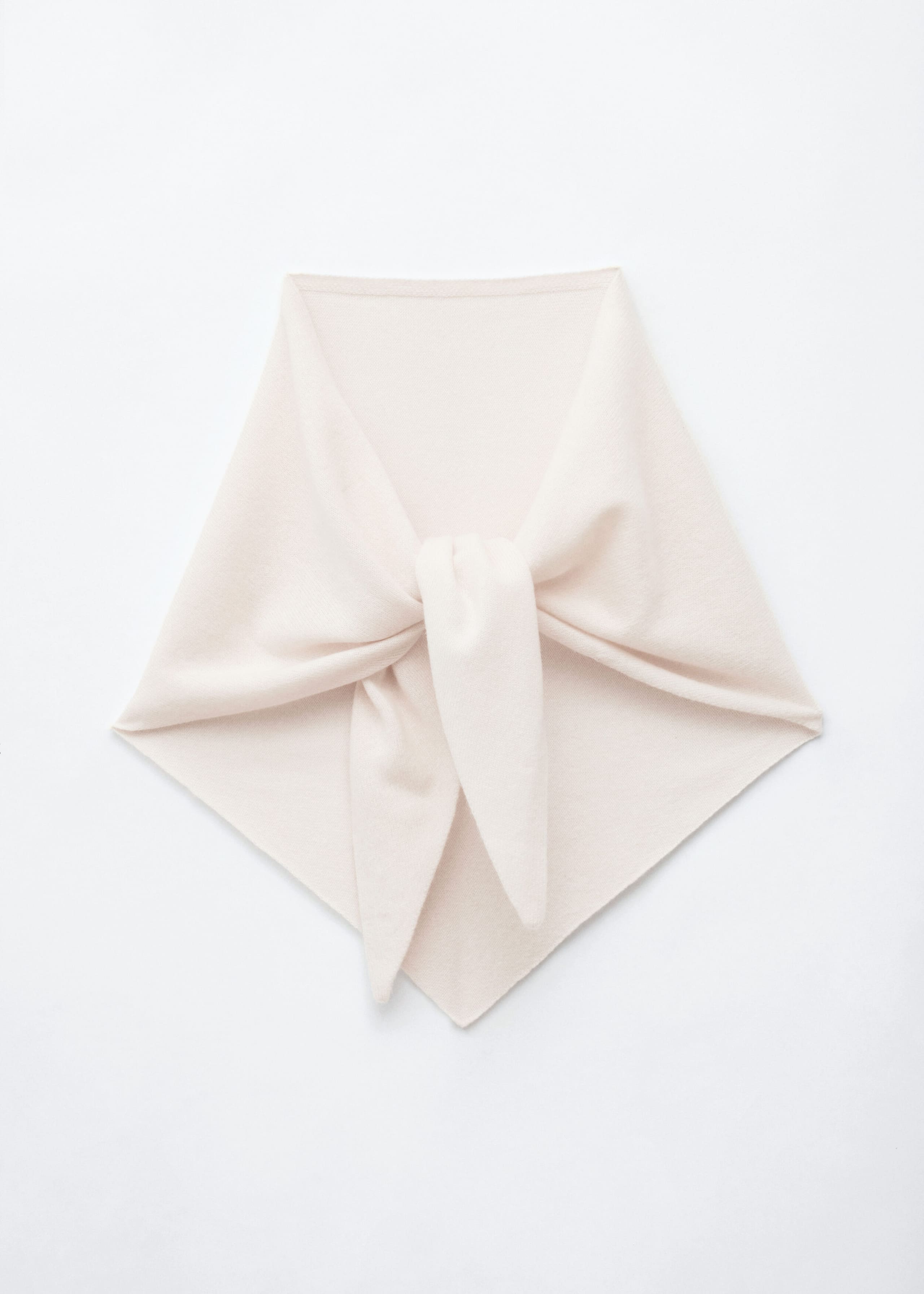 Cashmere Scarf - White - Still Life