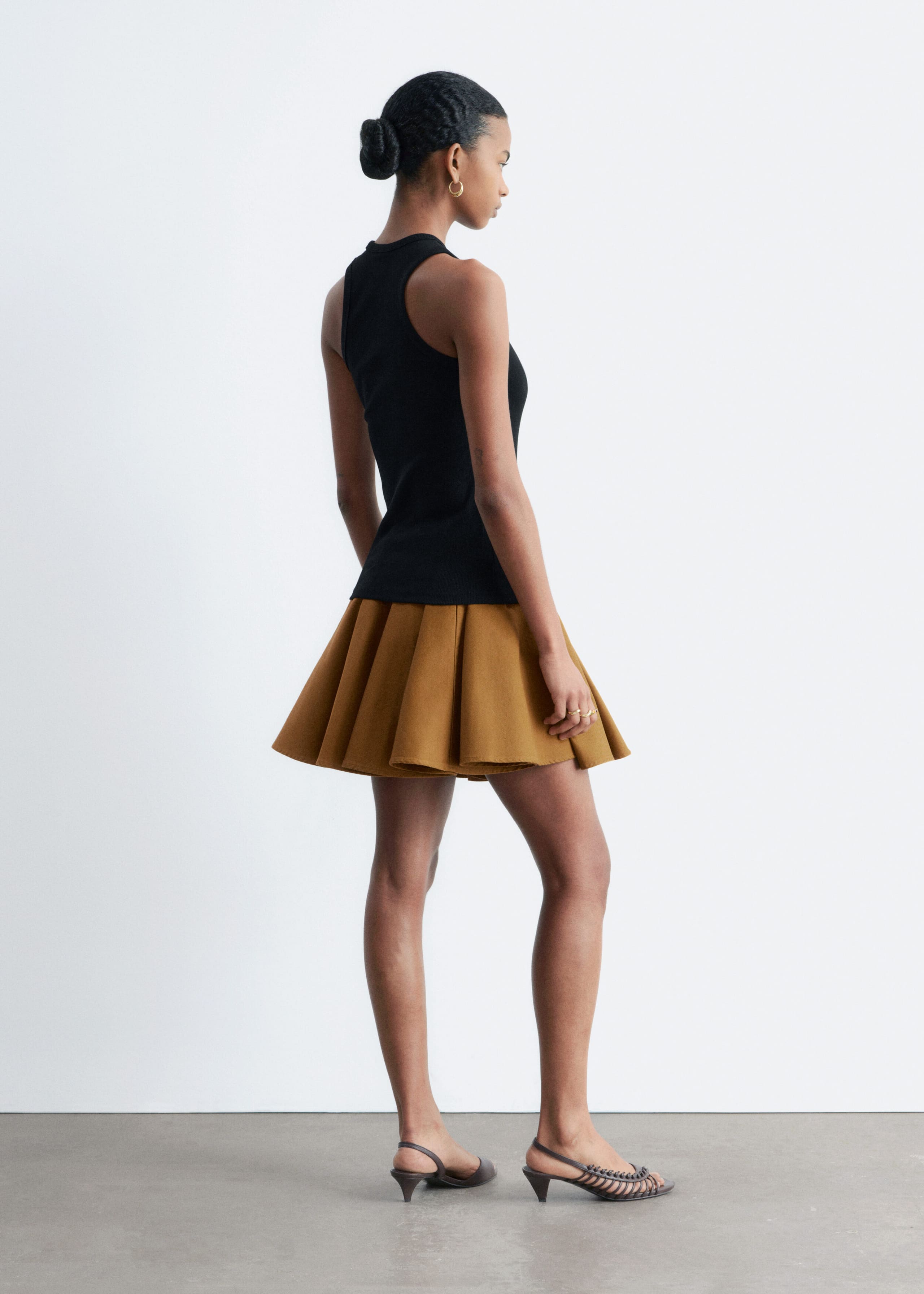 Image of Débardeur côtelé