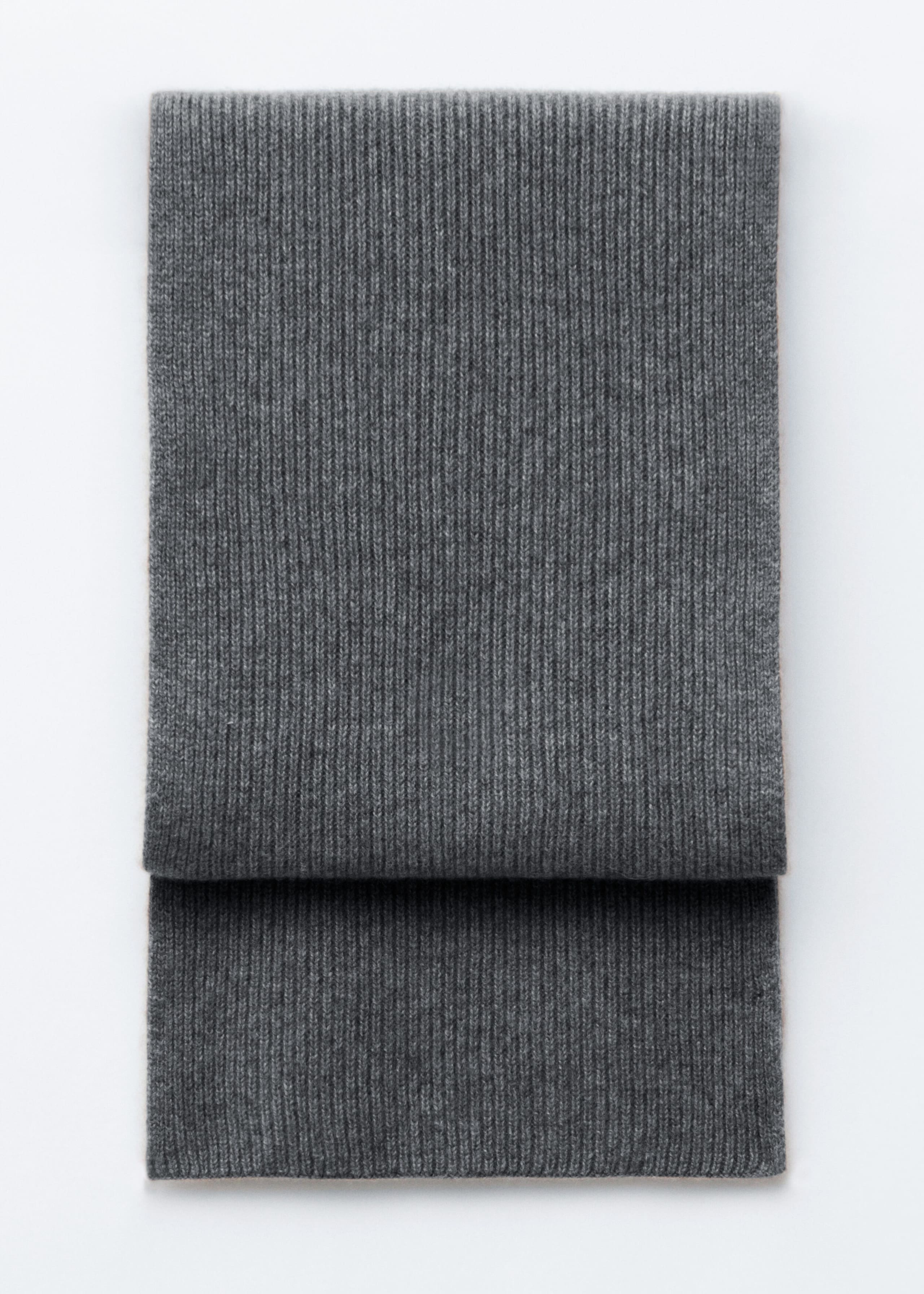Cashmere Knit Scarf - Black - Still Life