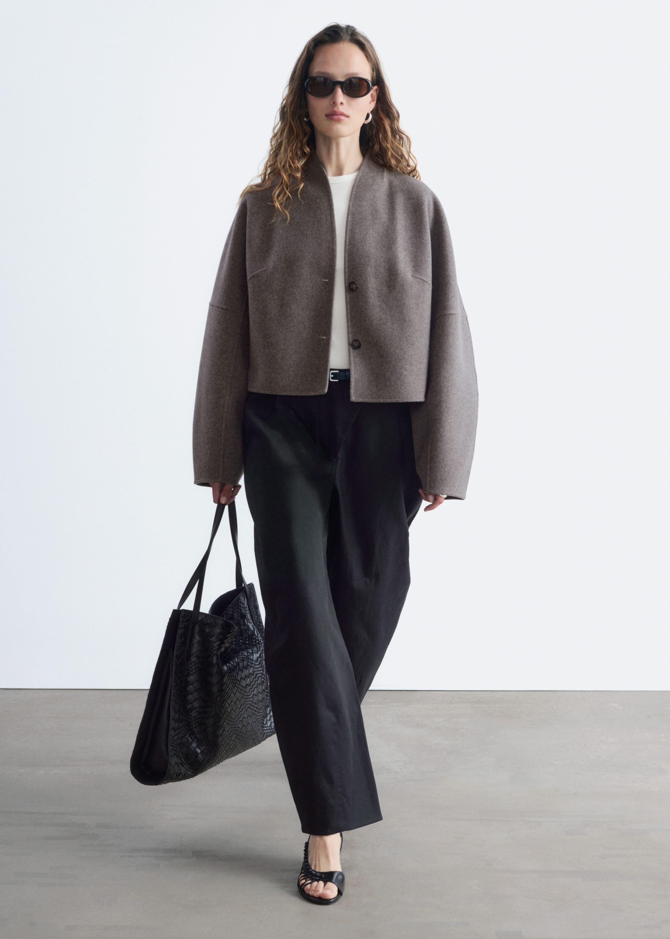 Wool Doublé Jacket - Mole - Still Life