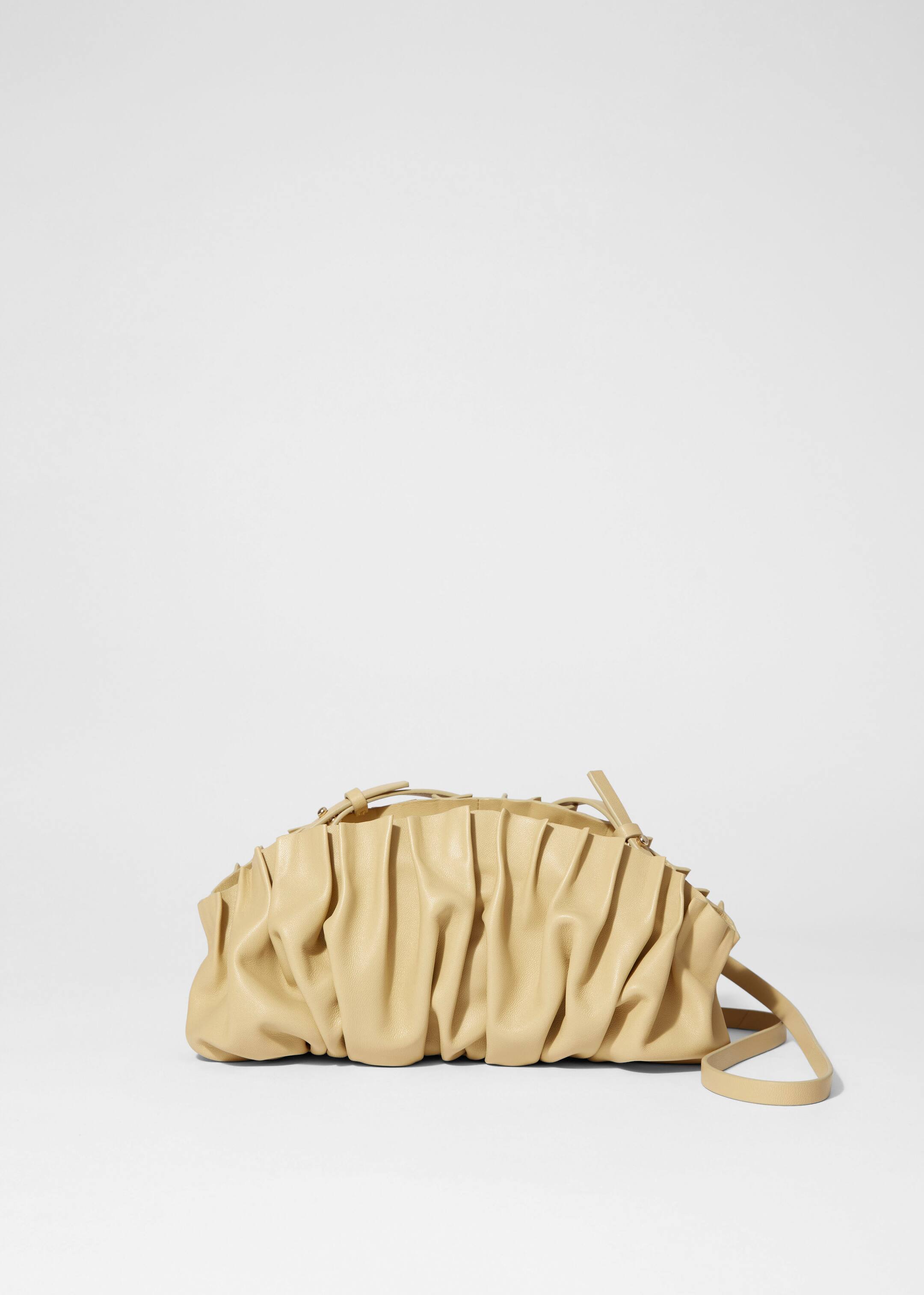 Agrandir l'image: Pochette moulée en cuir - Jaune clair - FEMME | H&M FR 2