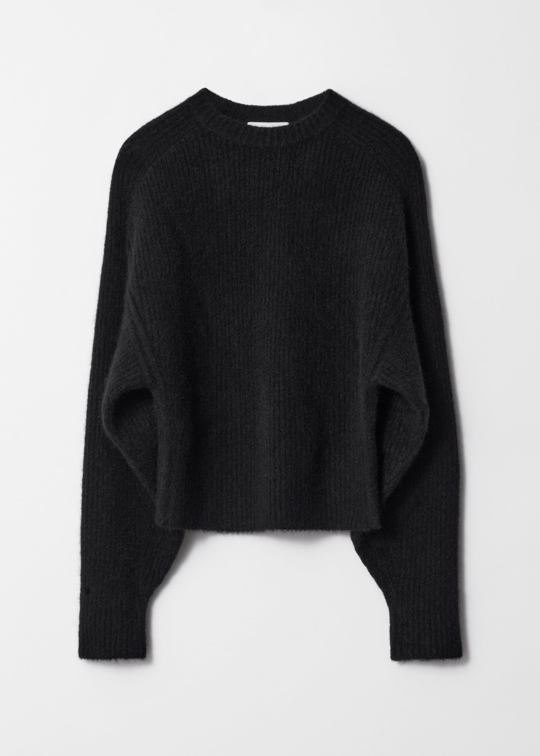 Zobacz większy obraz: Sweter w prążki - Czarny - ONA | H&M PL 1