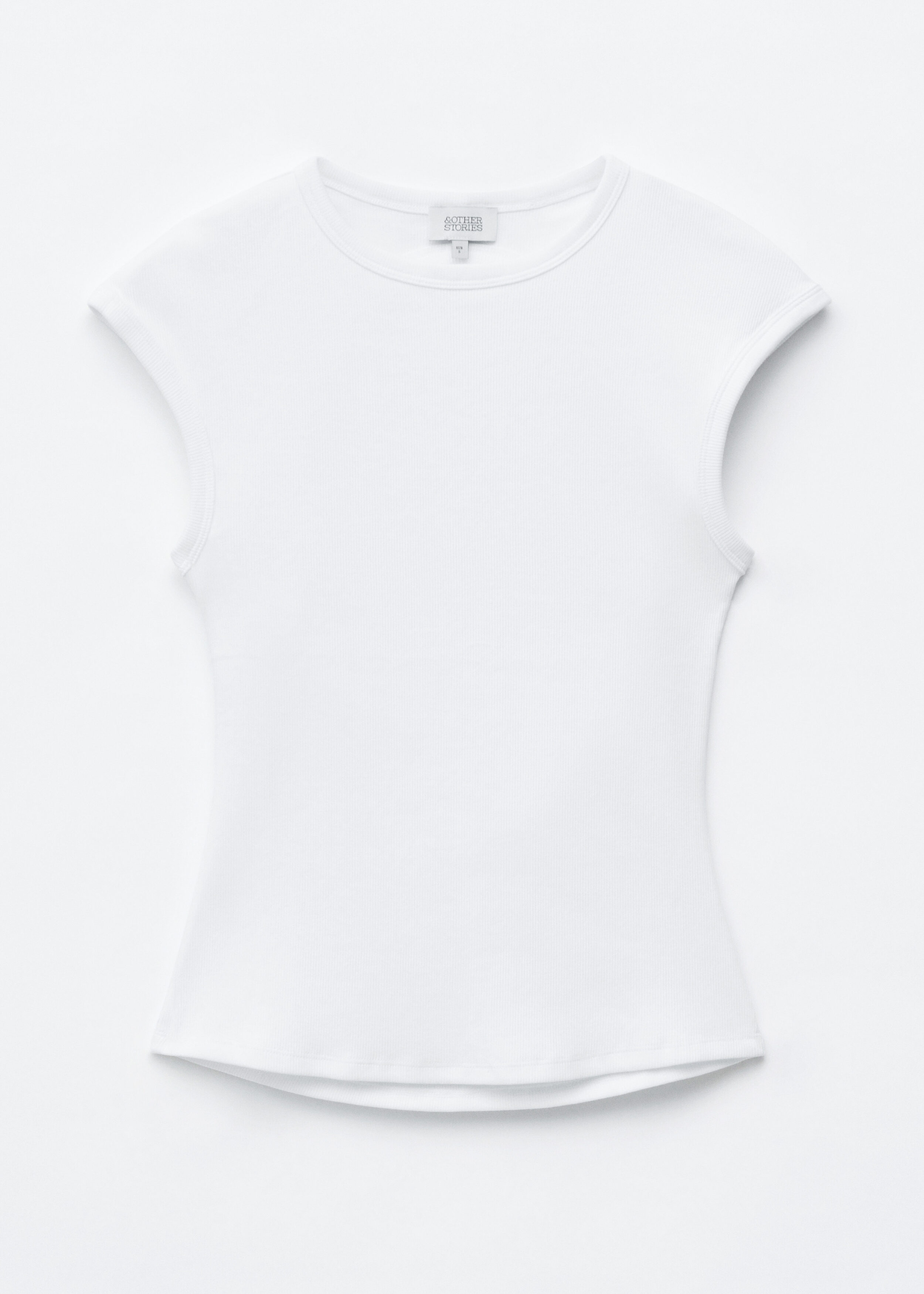 Open-Back Ribbed Top