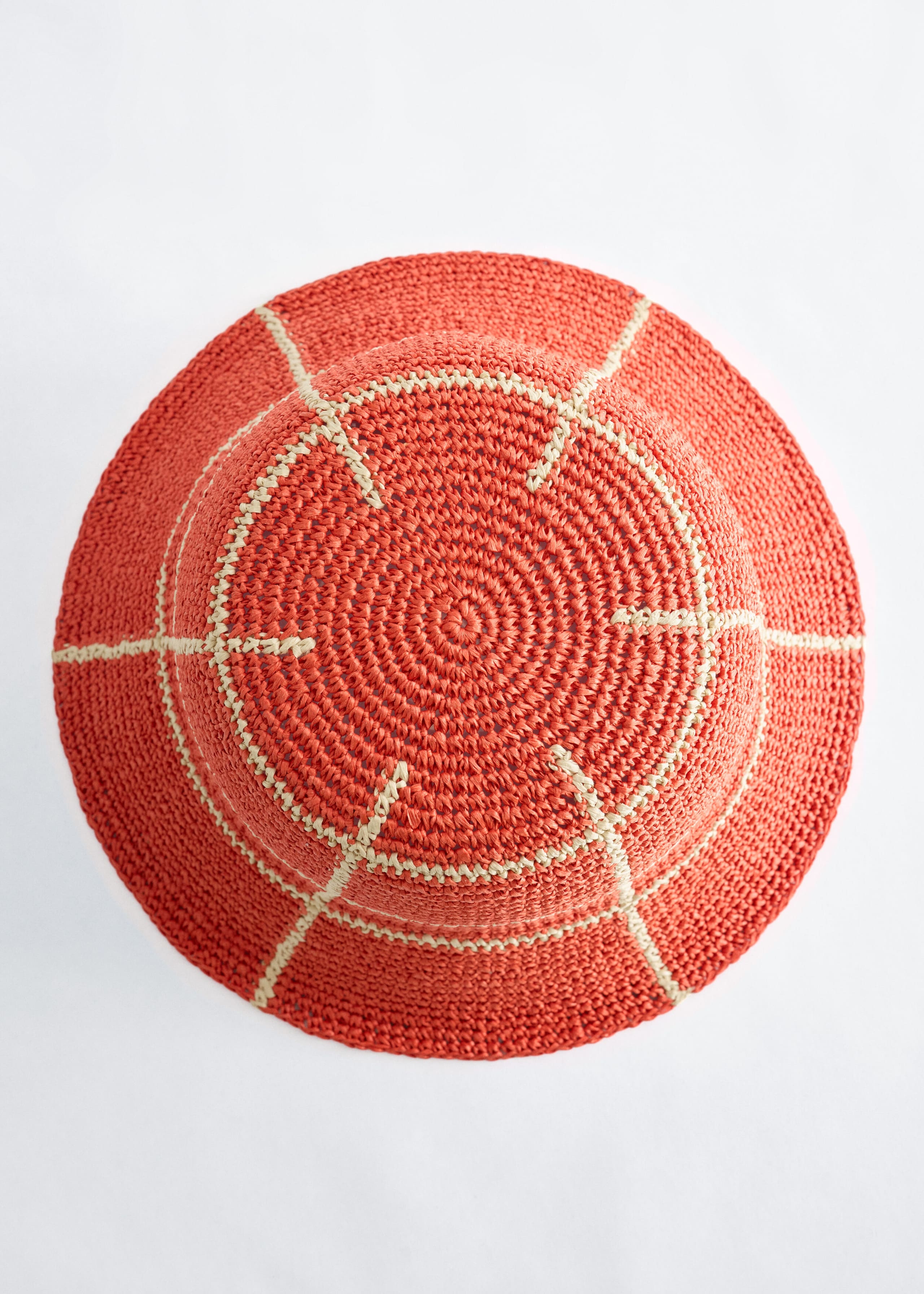 Image of Woven Straw Bucket Hat