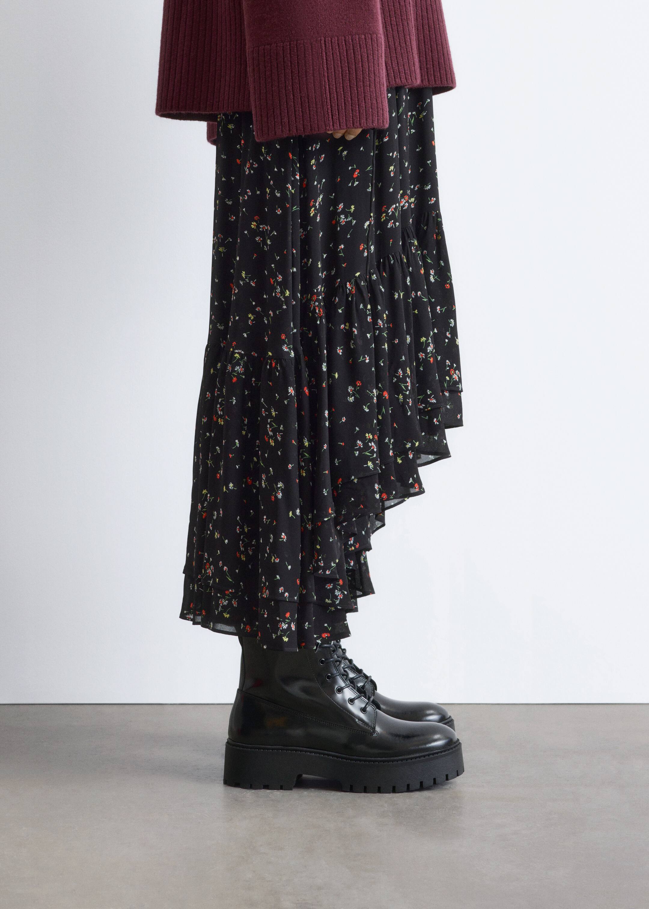 Visualizza immagine più grande: Stivali in pelle con lacci - Nero - DONNA | H&M IT 1